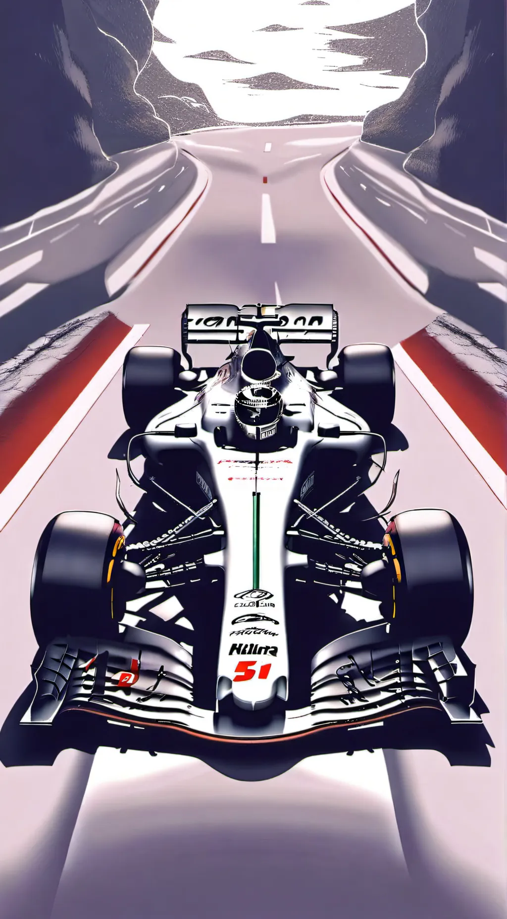 ai character: Car Racing 25 background