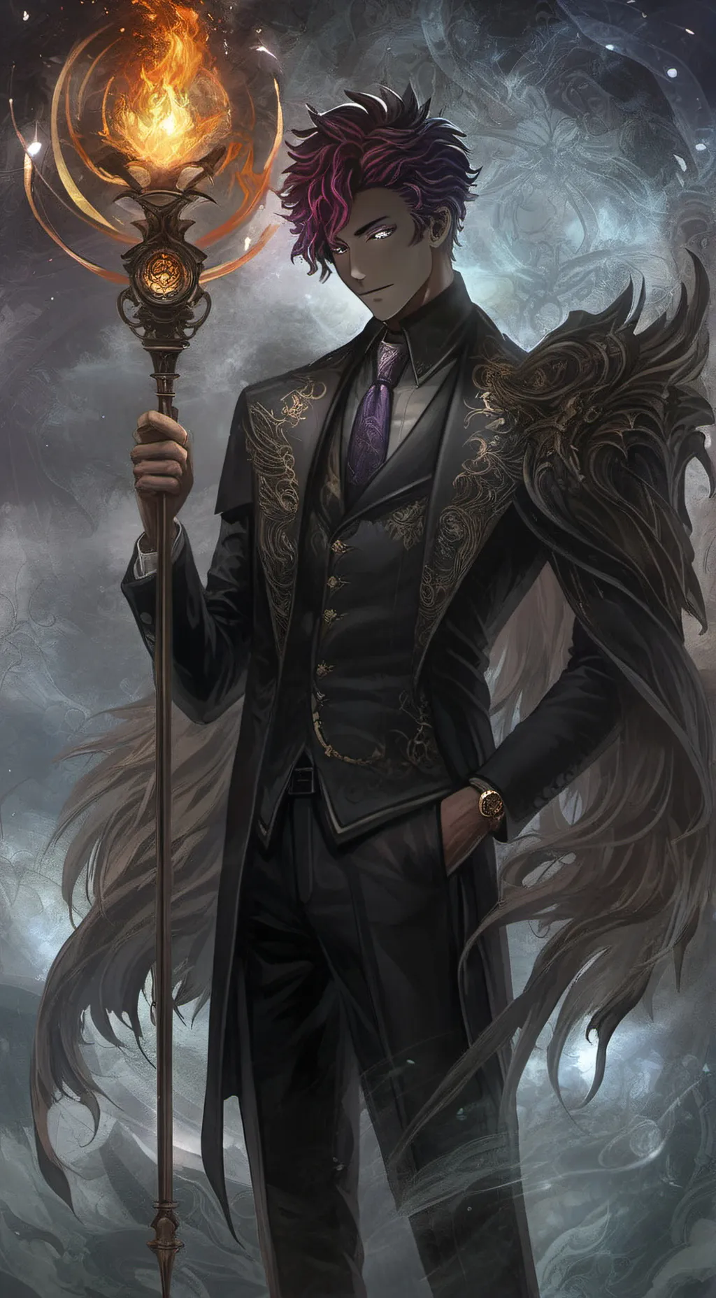 ai character: vamp magis background