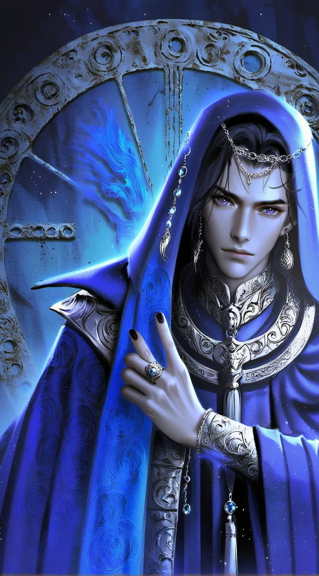 ai character: emanuel  background