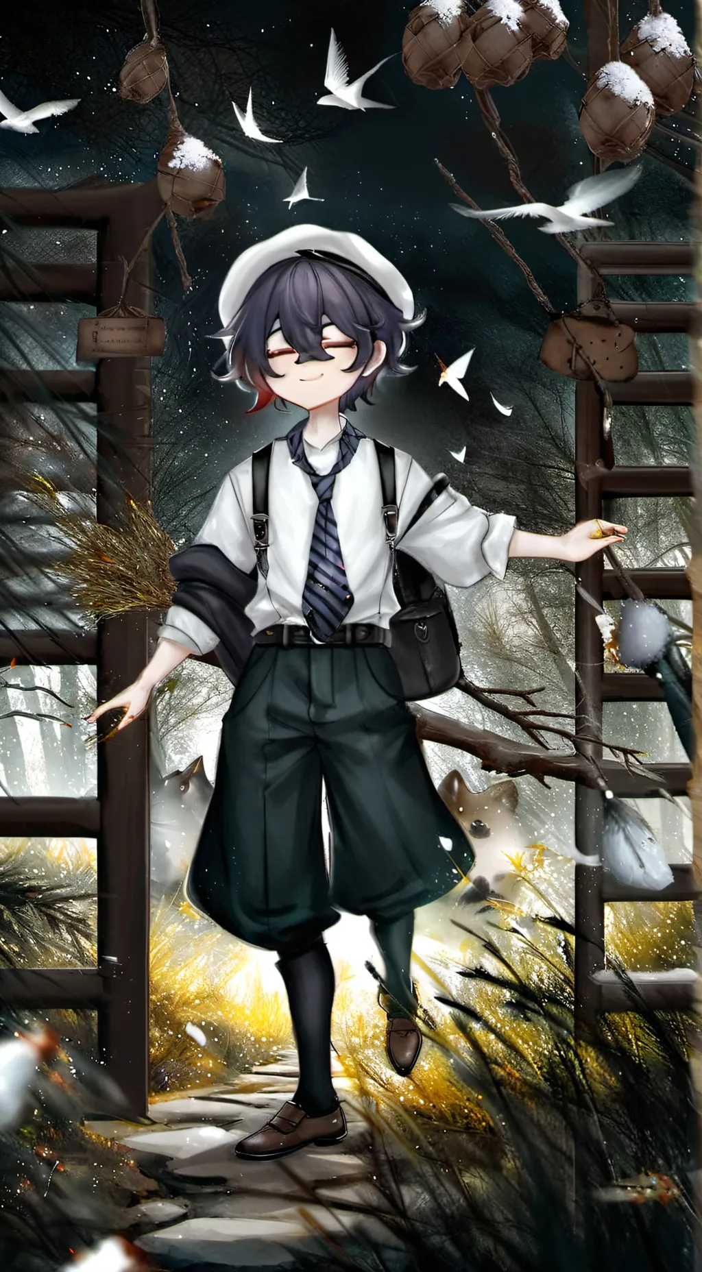 ai character: Дэби background