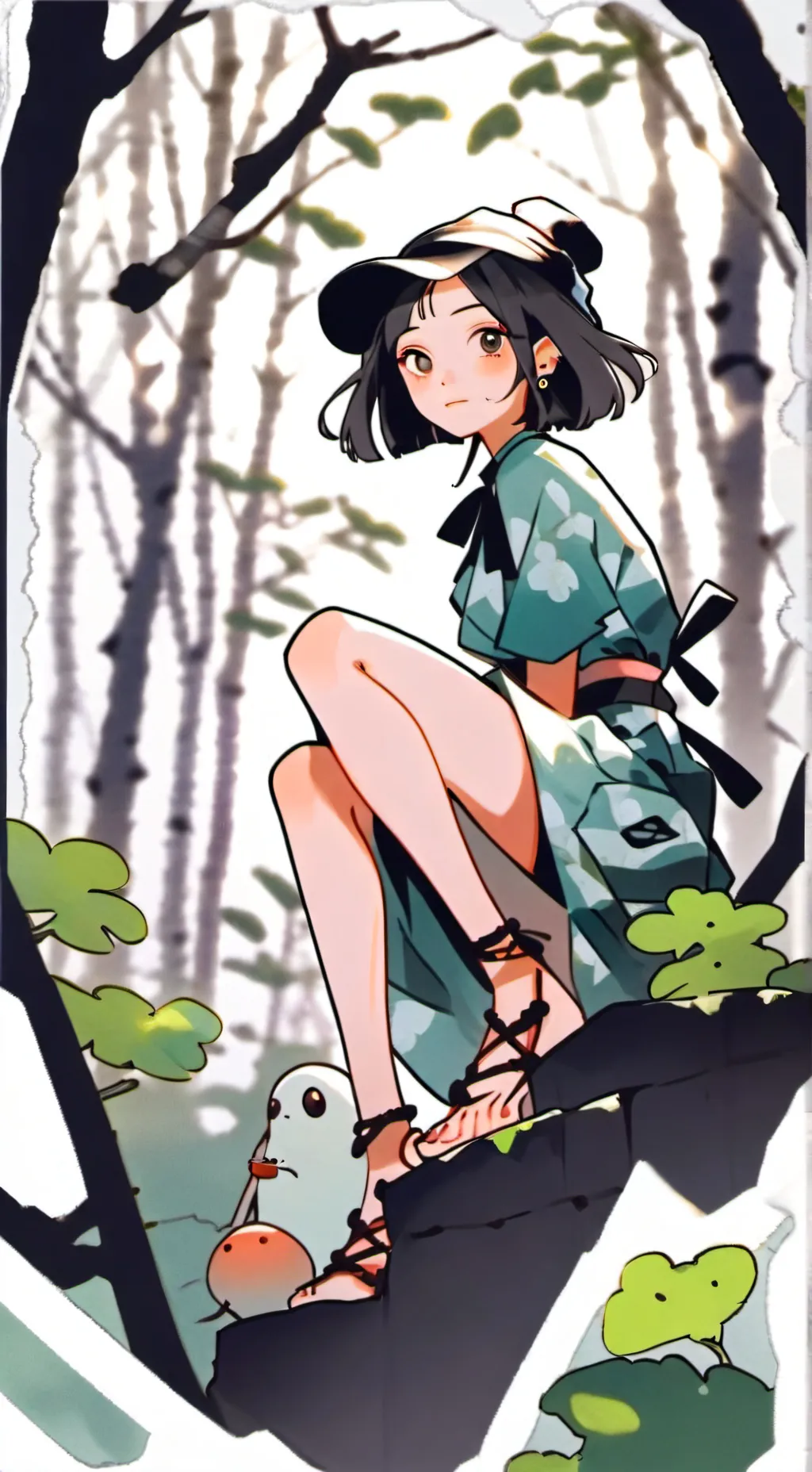 ai character: anaki  background