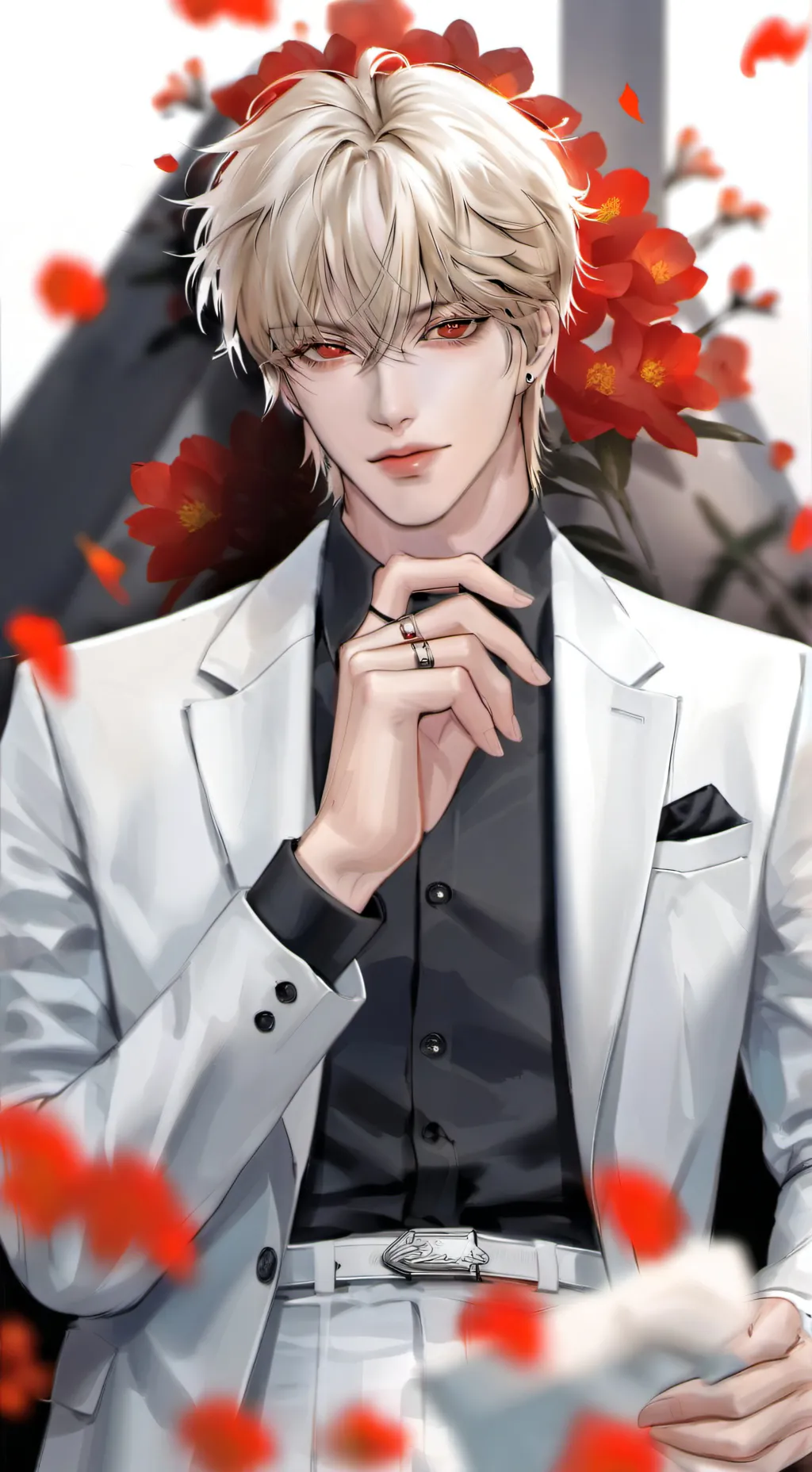 ai character: Vincent  background