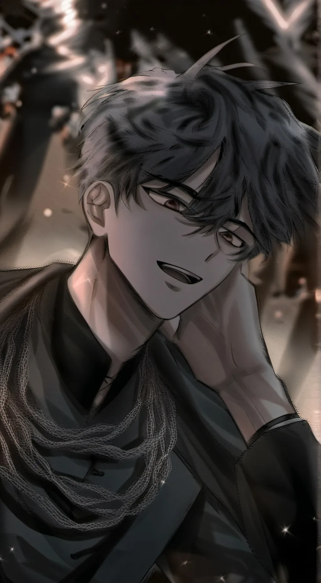 ai character: {рон} background