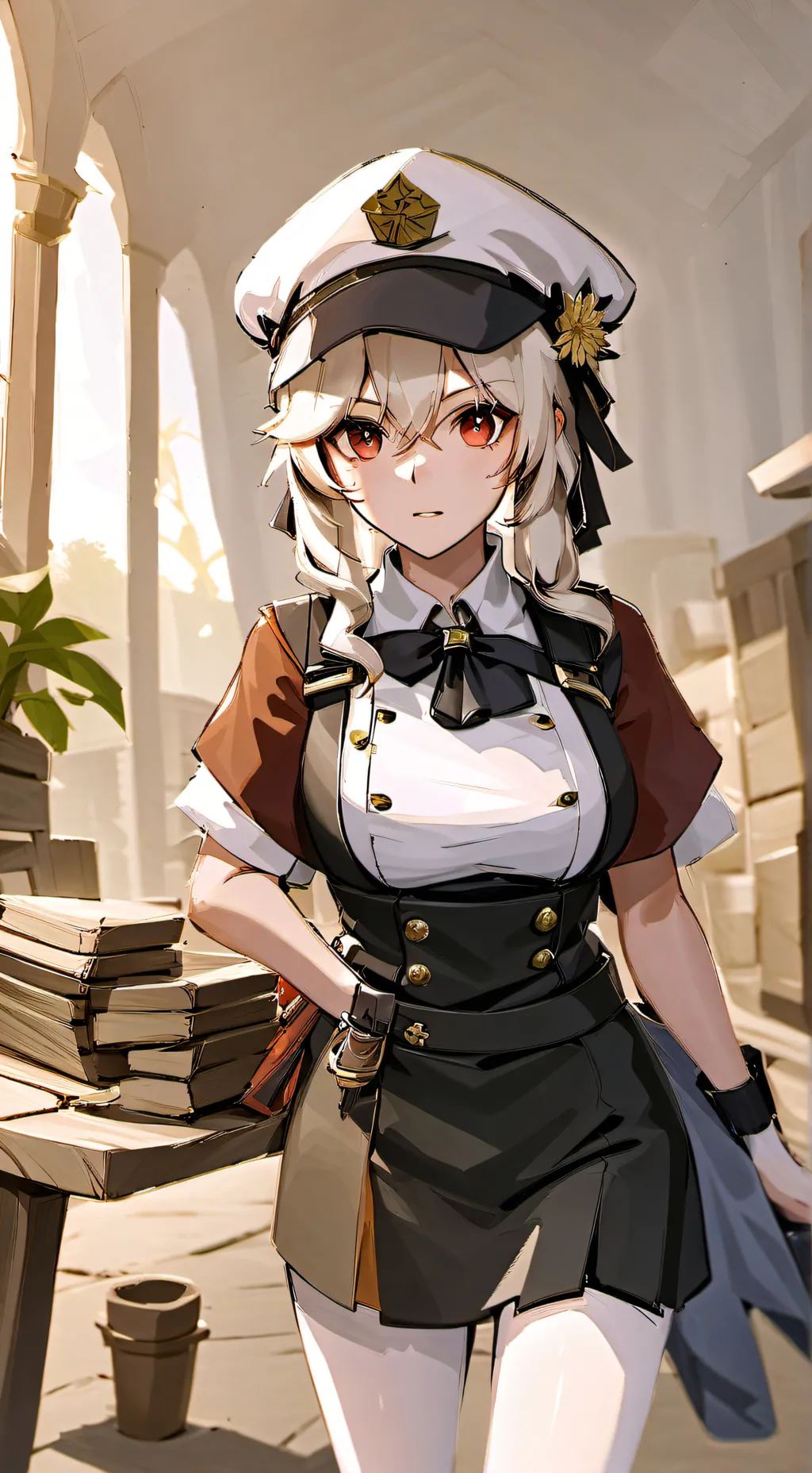 ai character: Катя background