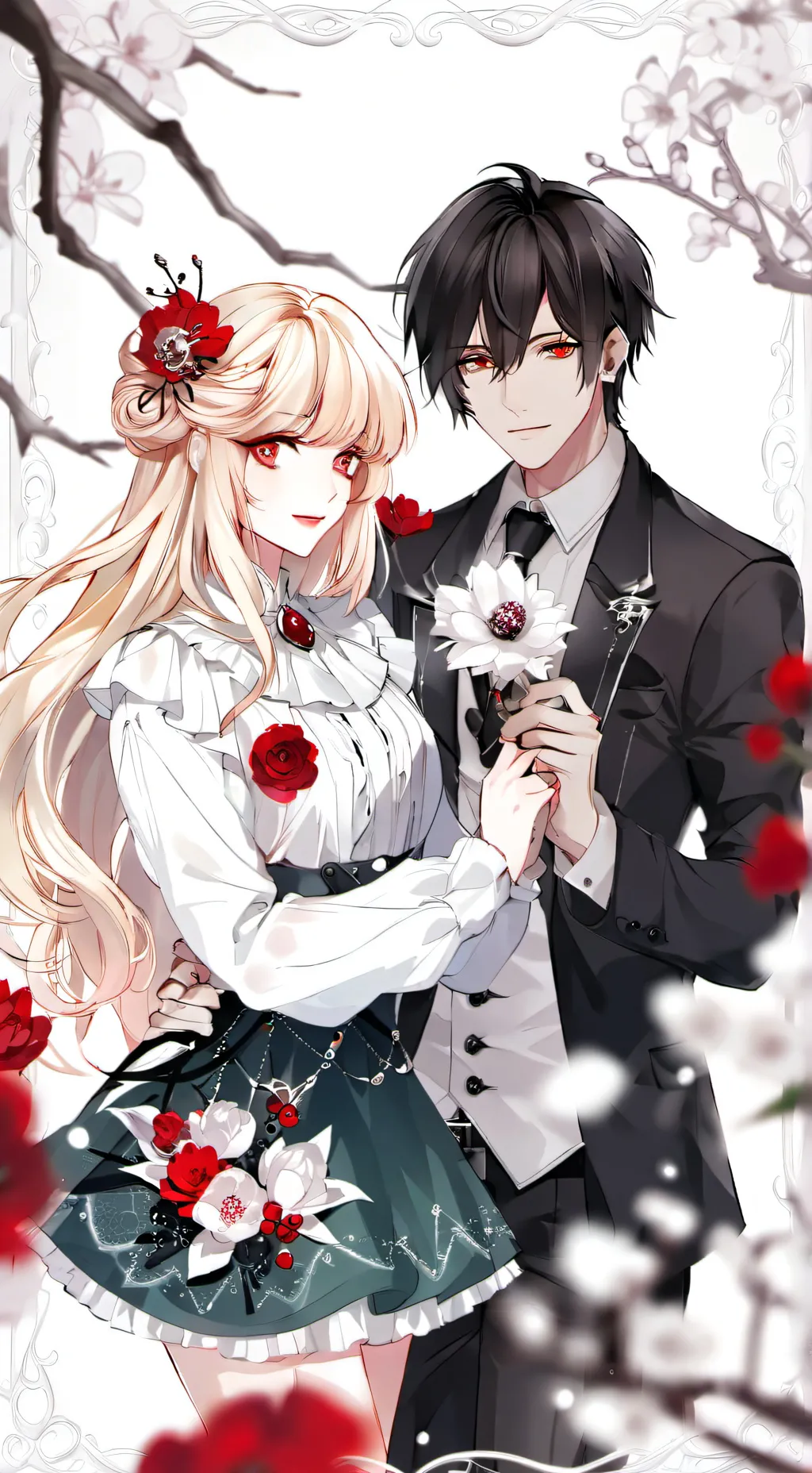 ai character: Sapphire background