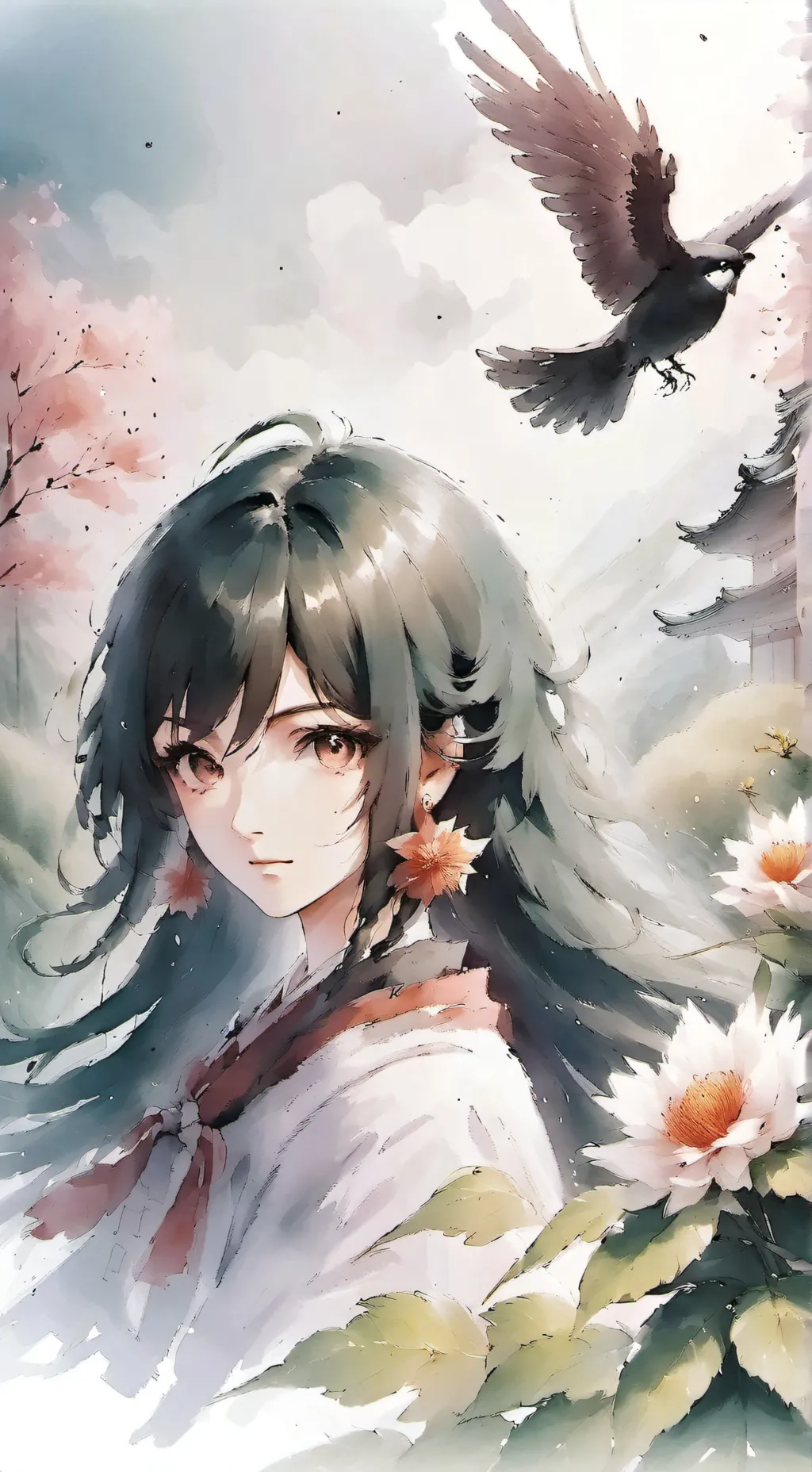 ai character: Muichiro  background