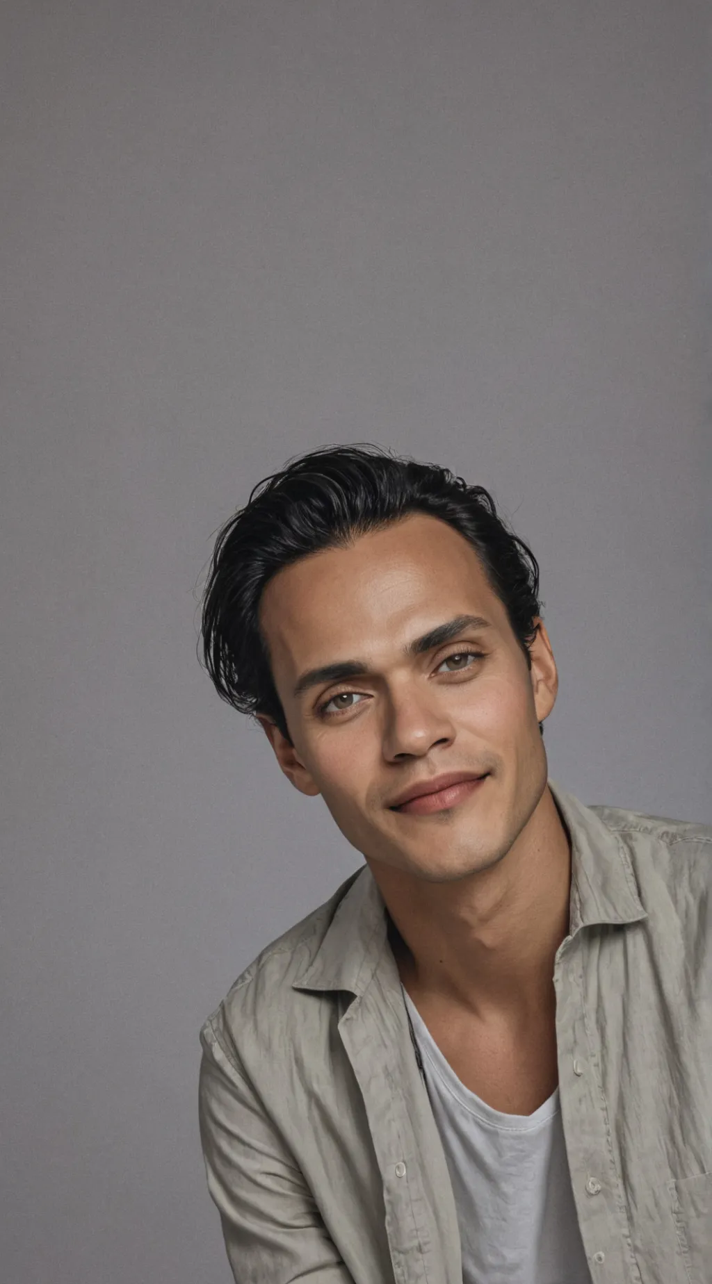 ai character: Marc Anthony  background