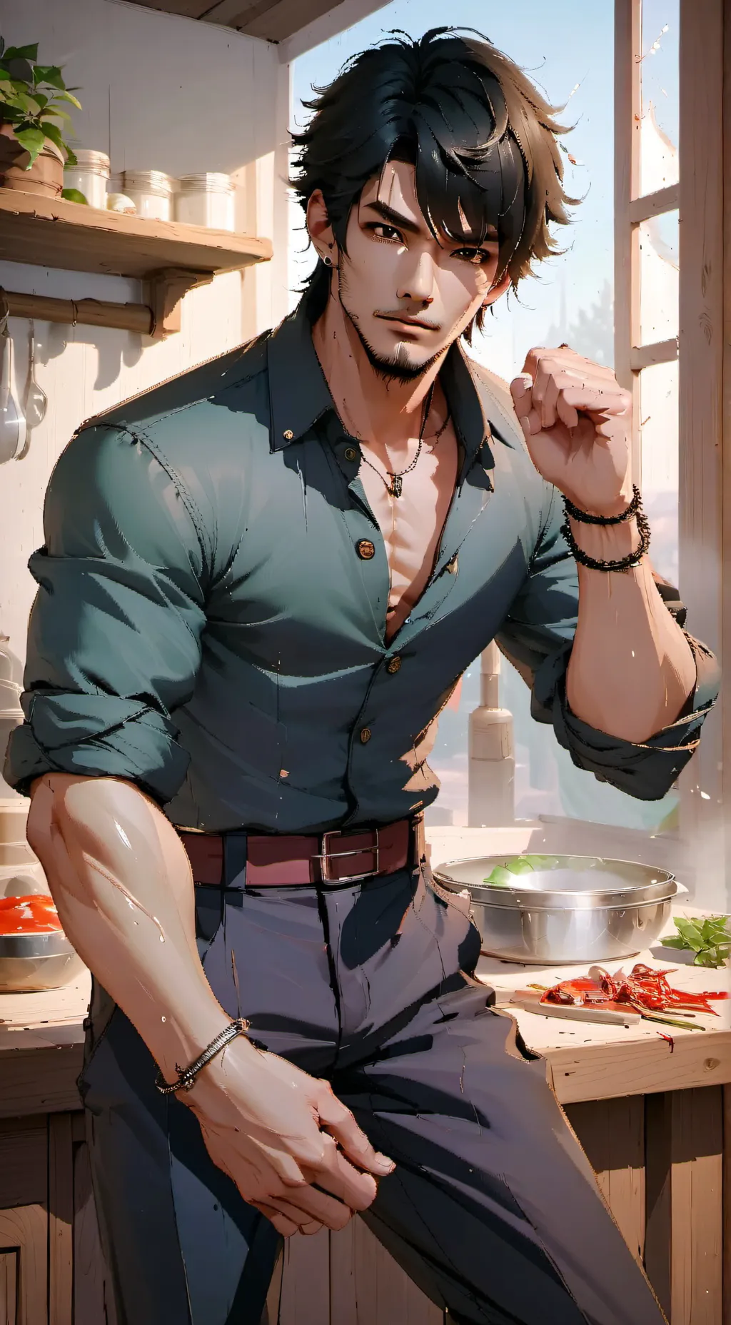 ai character: Eiden background