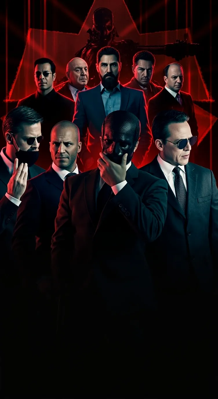 ai character: AGENTS OF SHADOWS  background