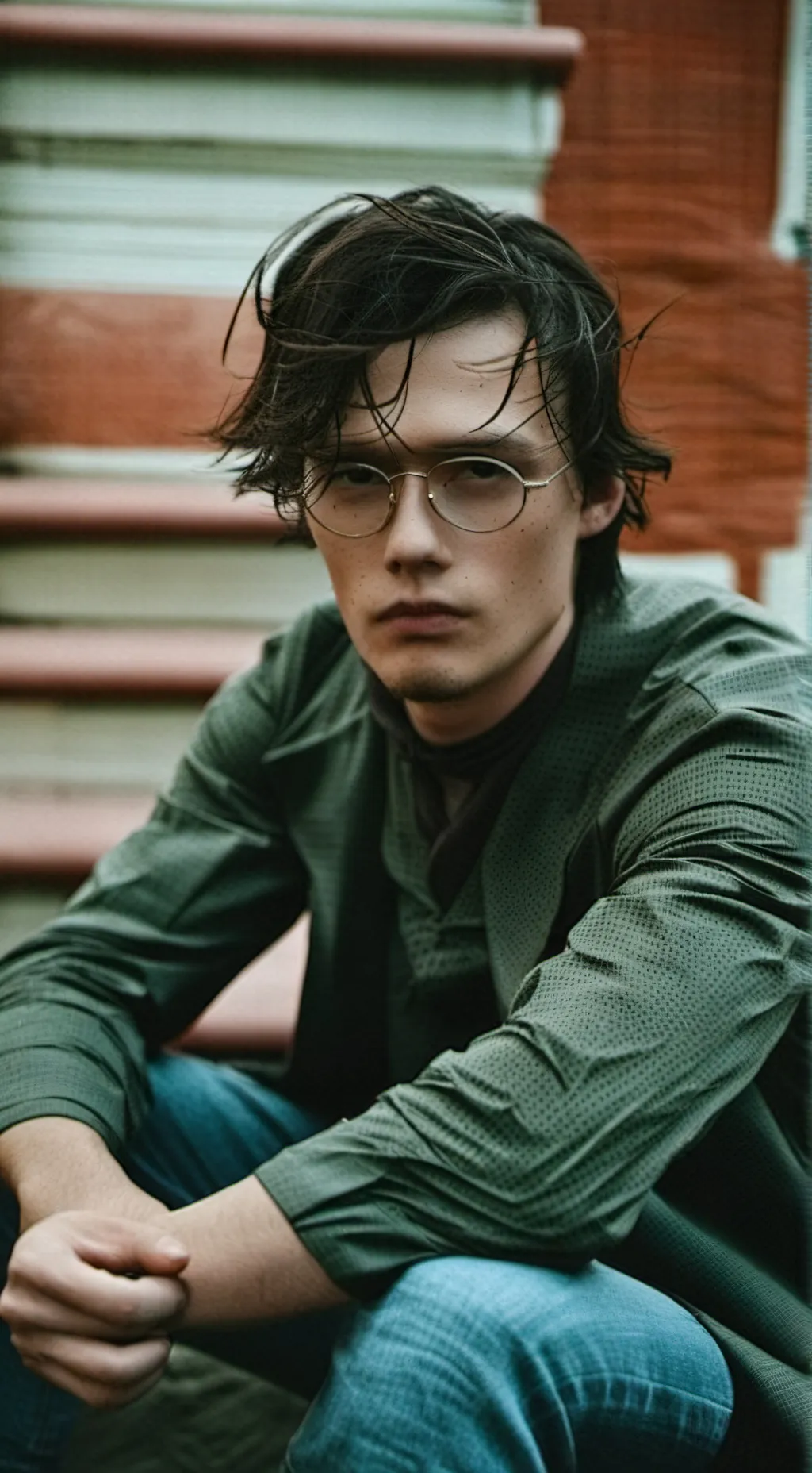 ai character: David kushner background