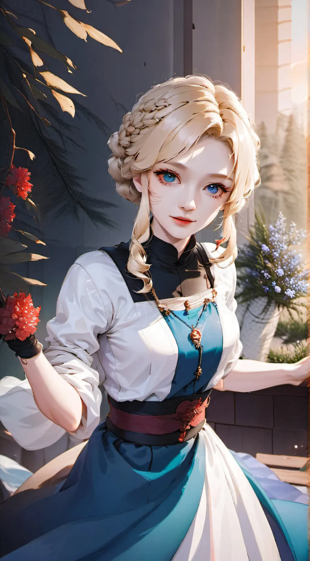 ai character: Mia background