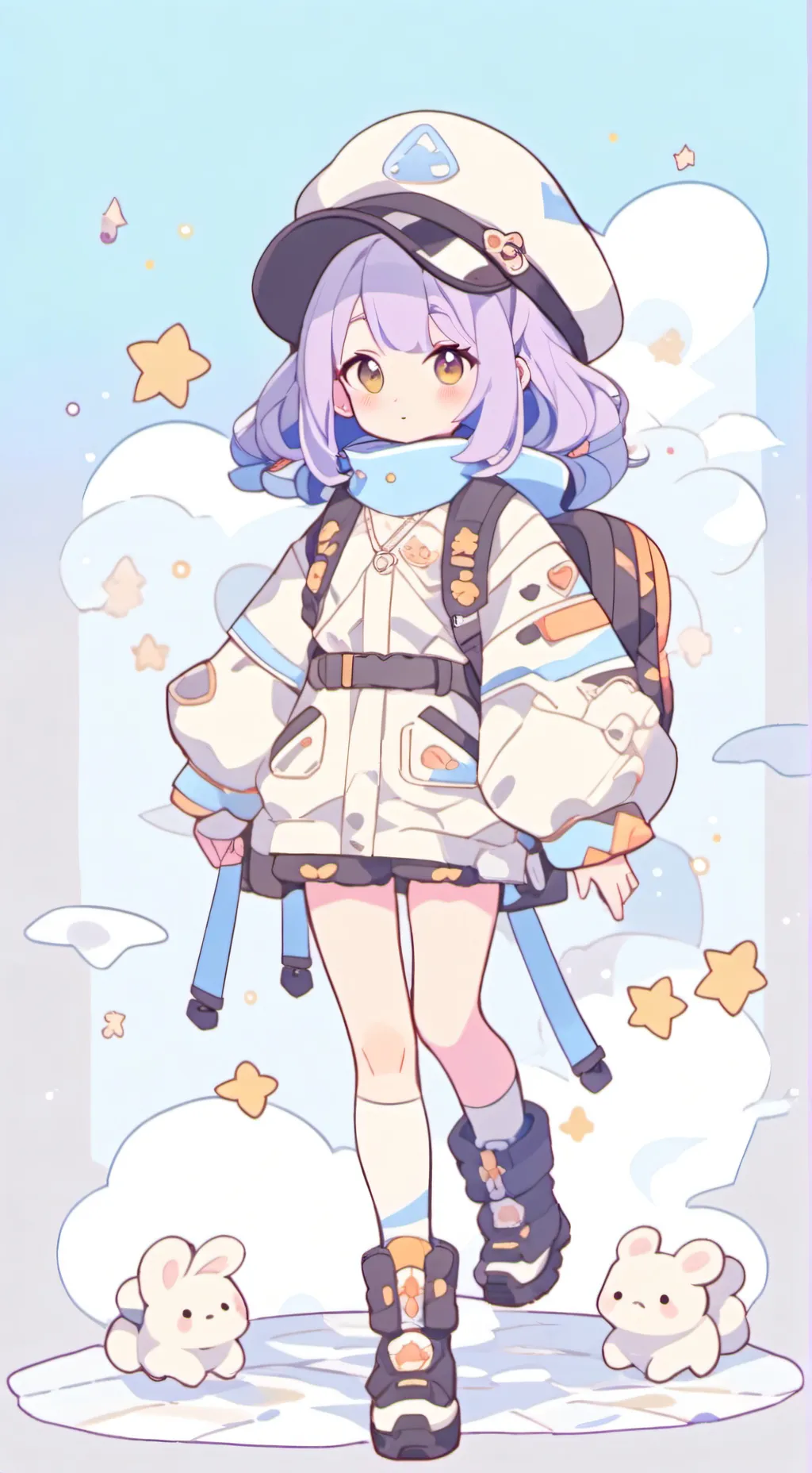 ai character: BLACKPINK  background