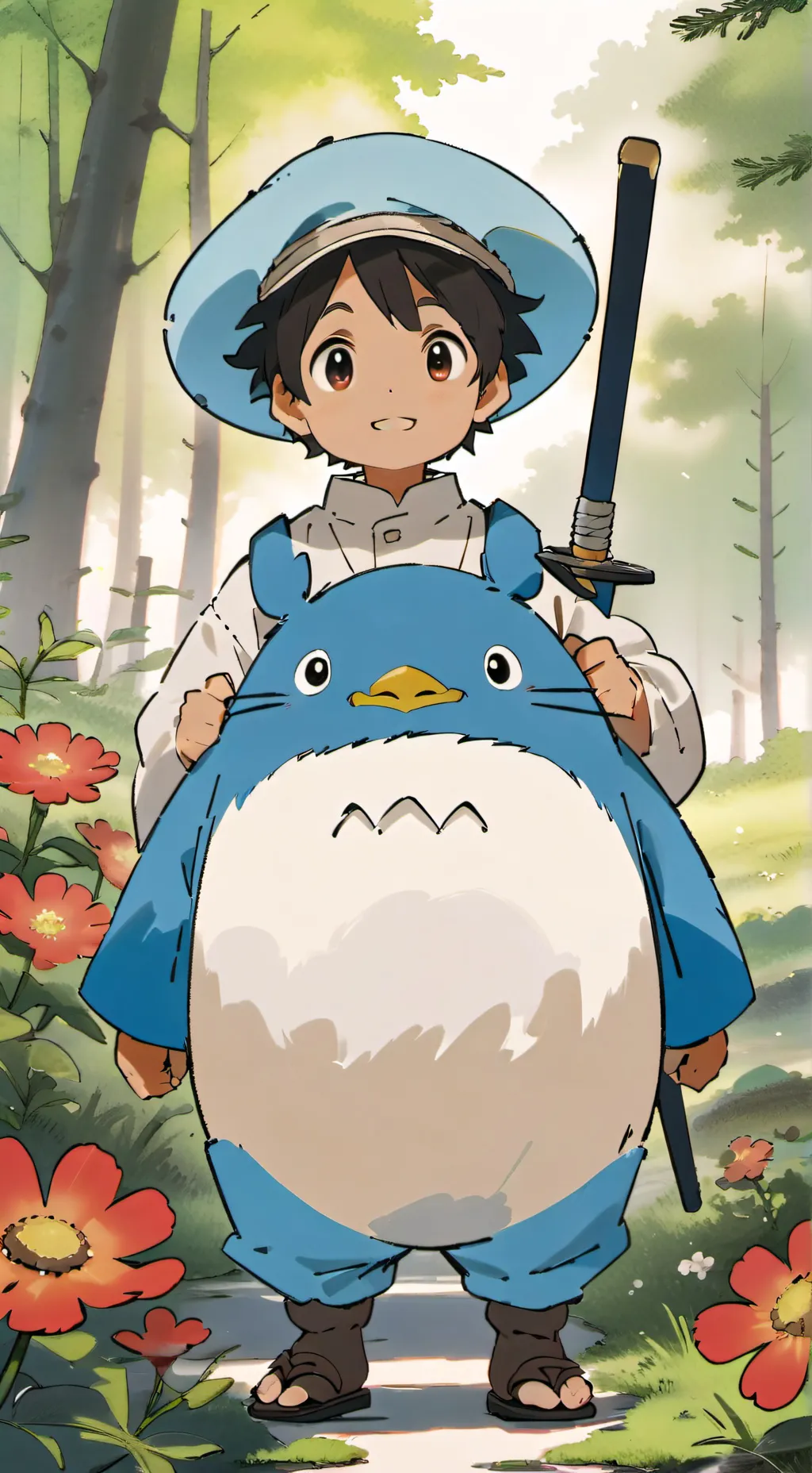 ai character: Please d eat me background