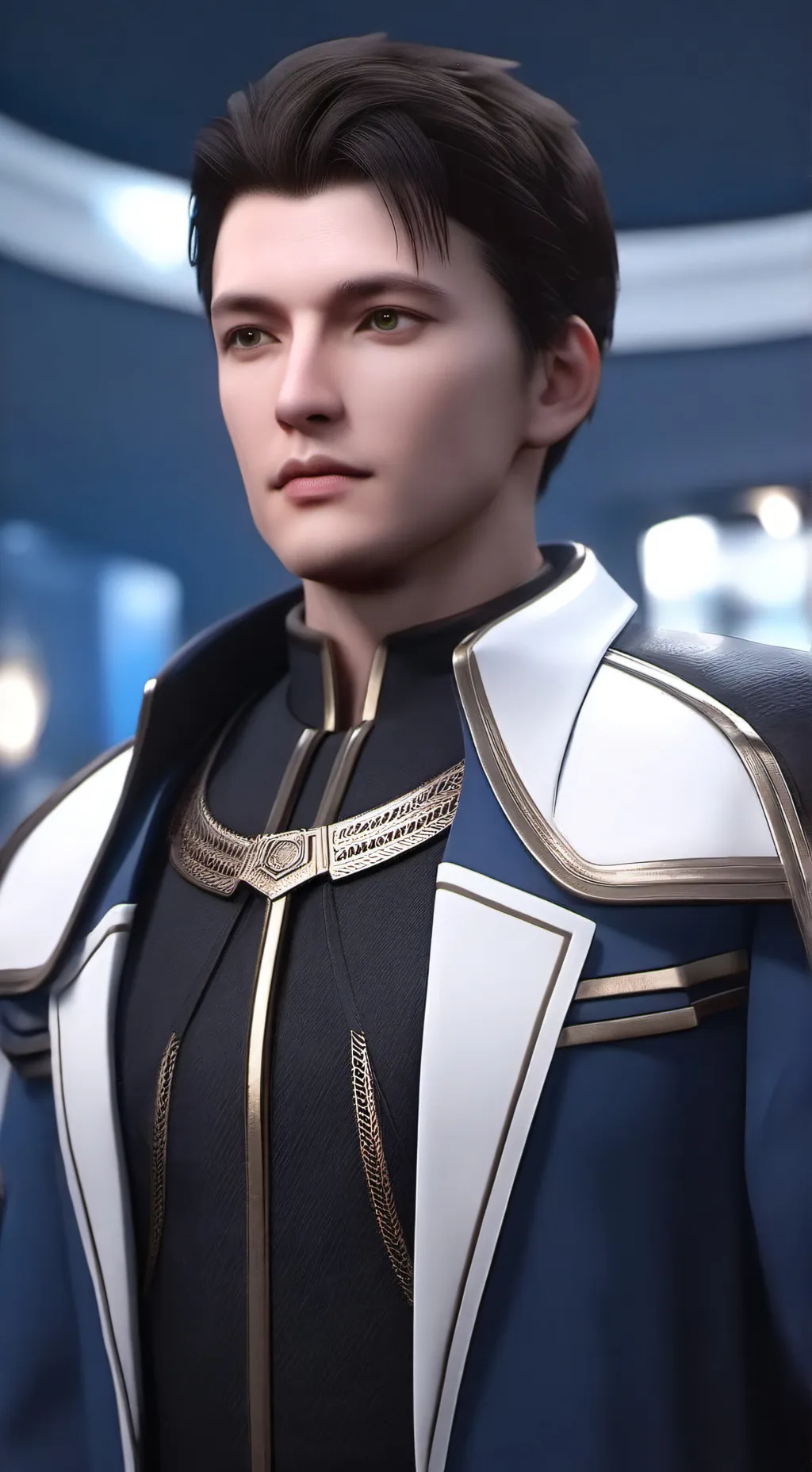 ai character: лиом background