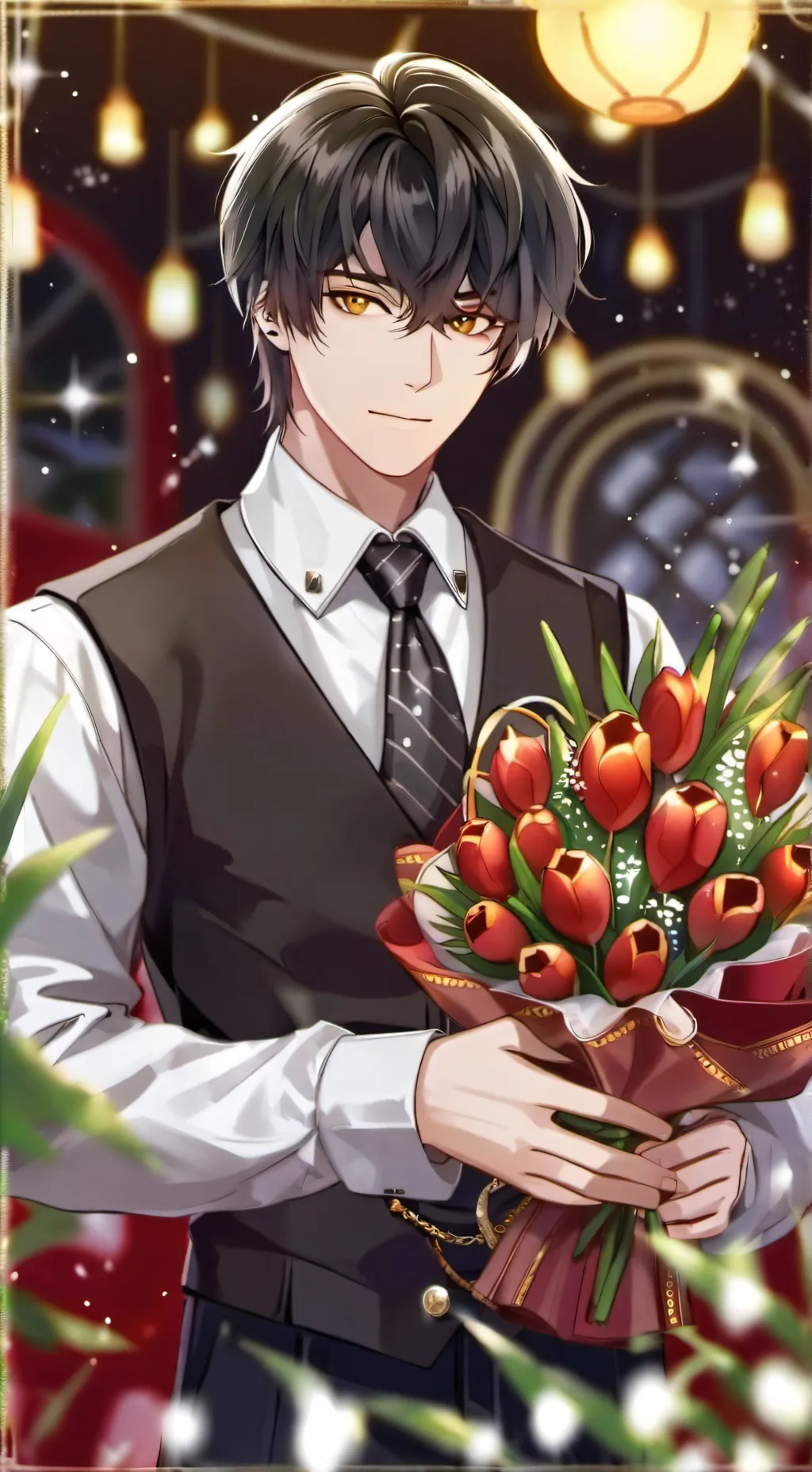 ai character: amigo background