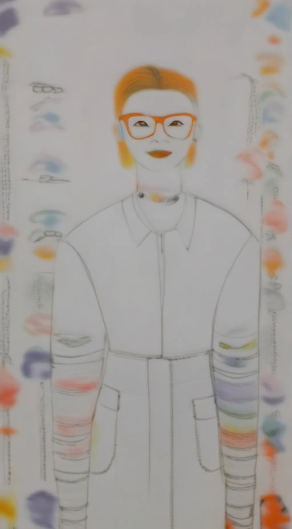 ai character: Draw background