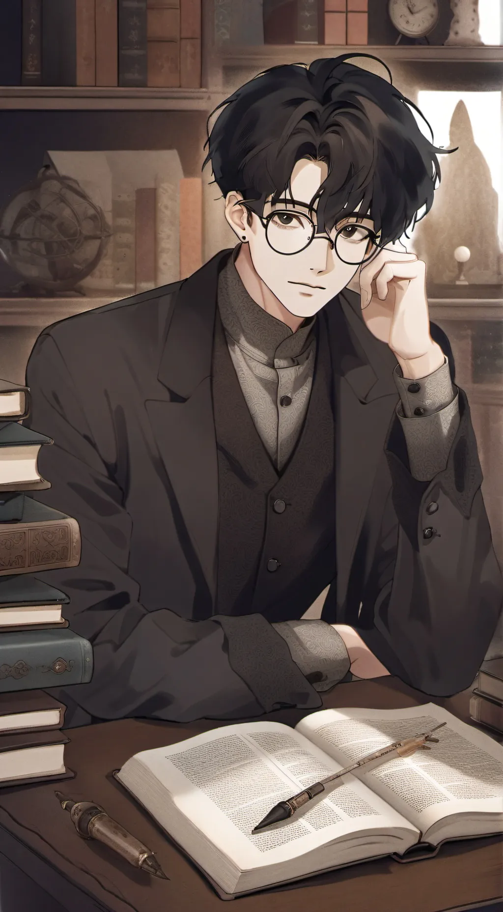 ai character: 🐛William🐛 background