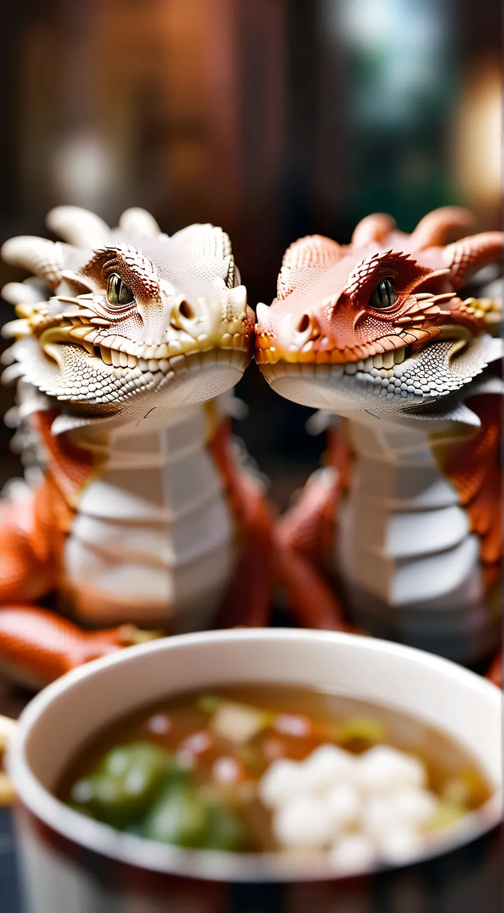 ai character: dragononecs background