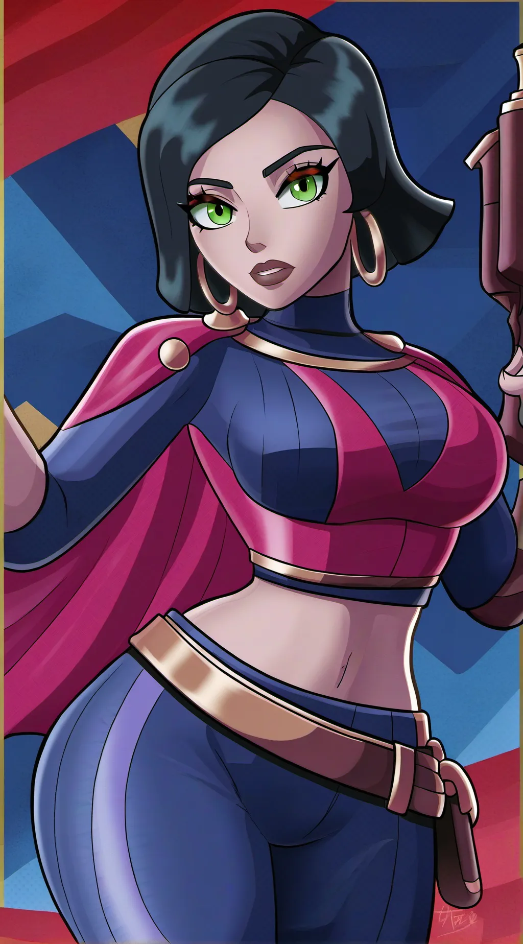 ai character: maestra background