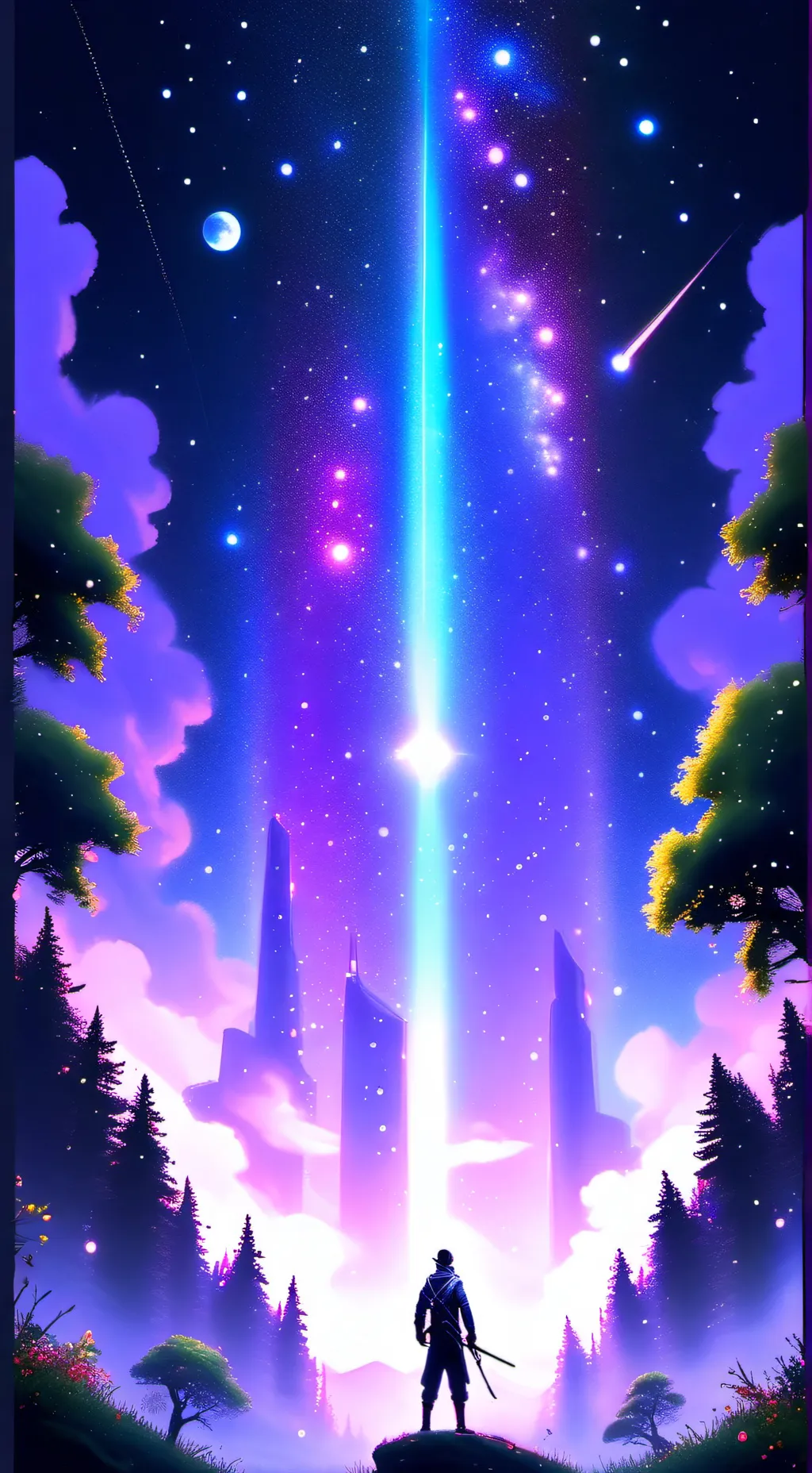 ai character: Vee  background