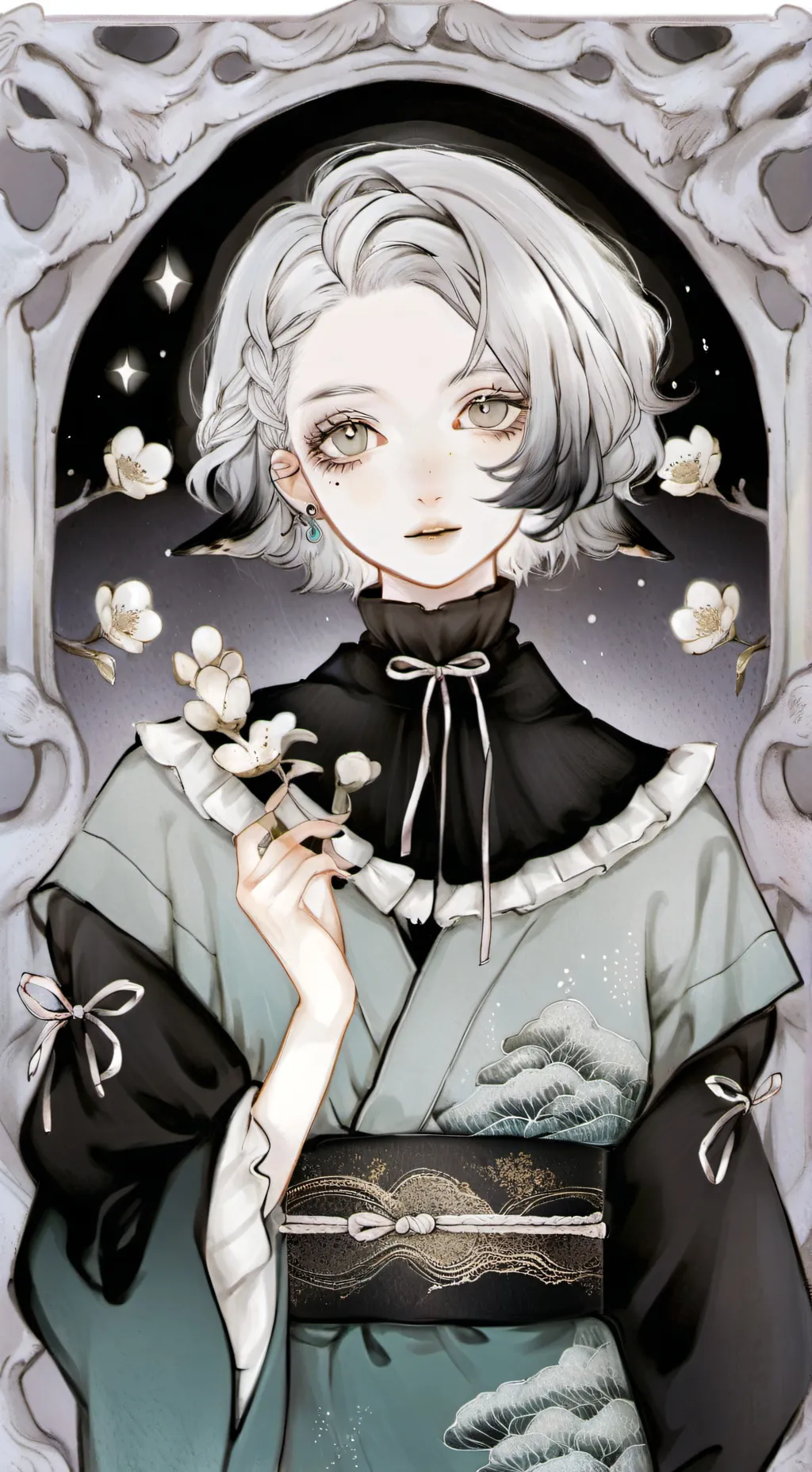 ai character: Stacey Macuree background