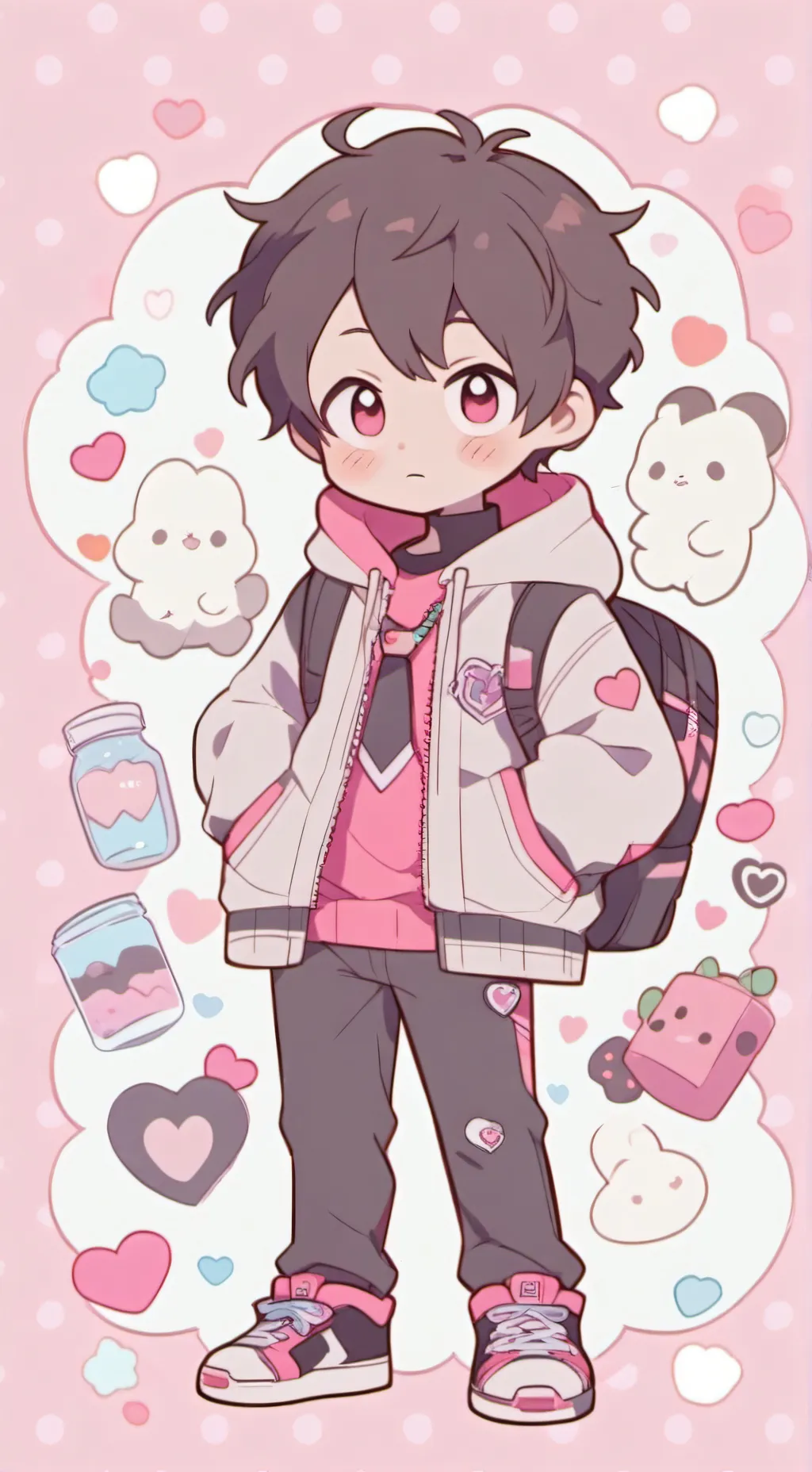 ai character: My CRUSH background