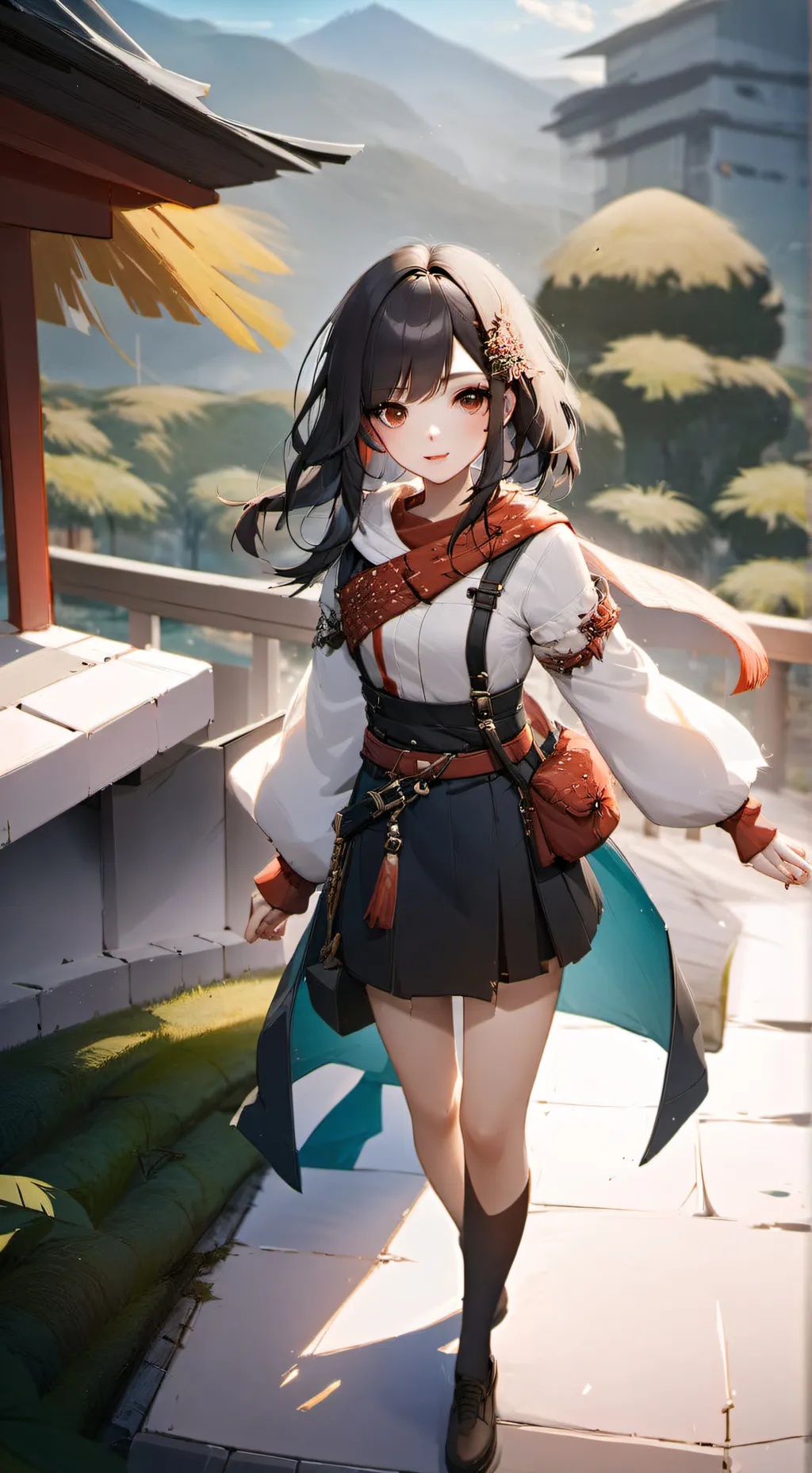 ai character: Ruin eclipse  background