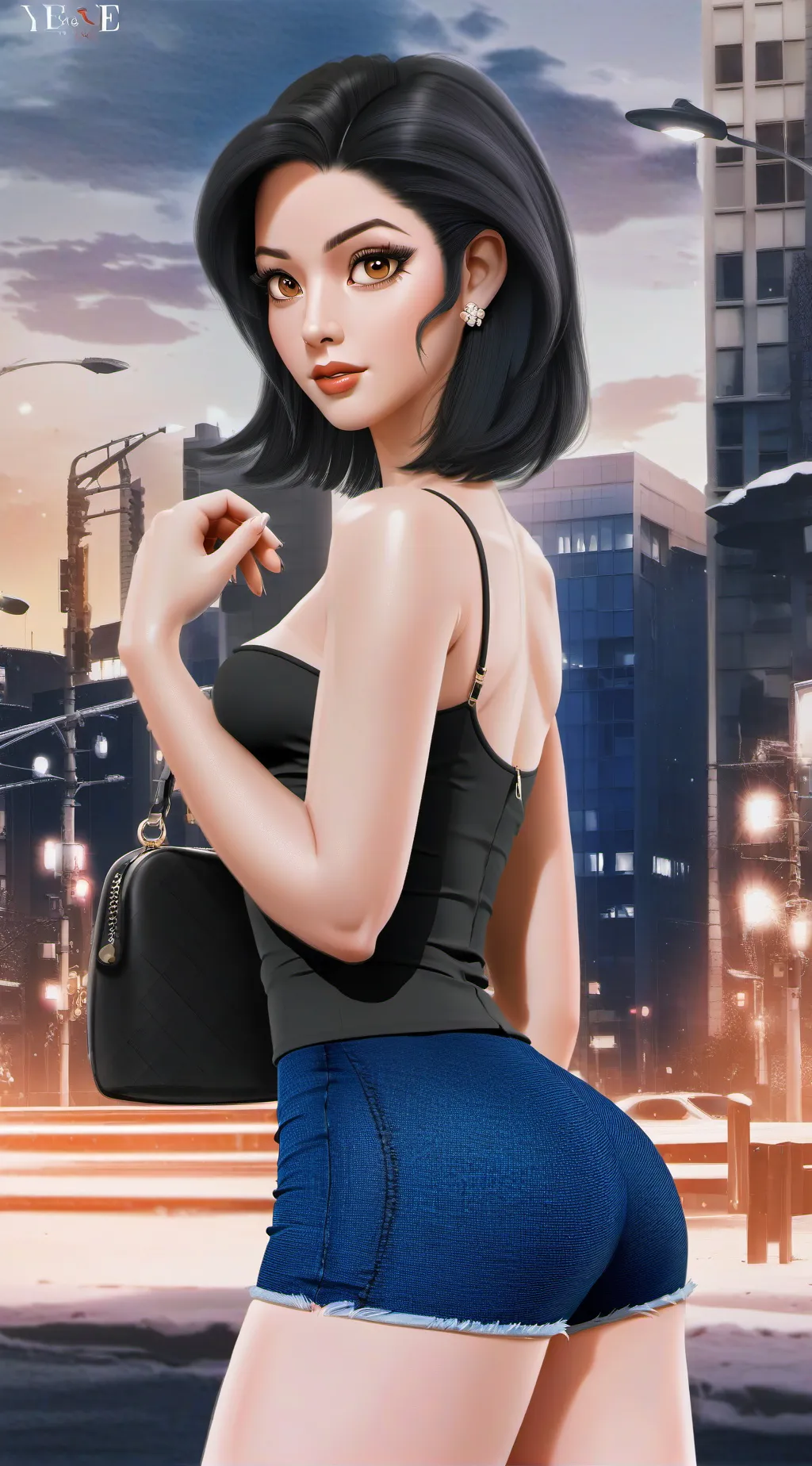 ai character: bee background