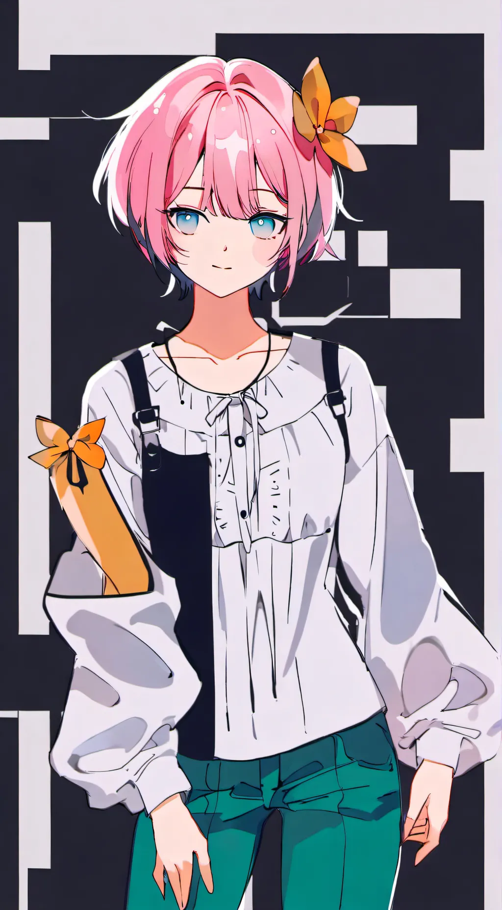 ai character: 🎀 papile 🎀 background