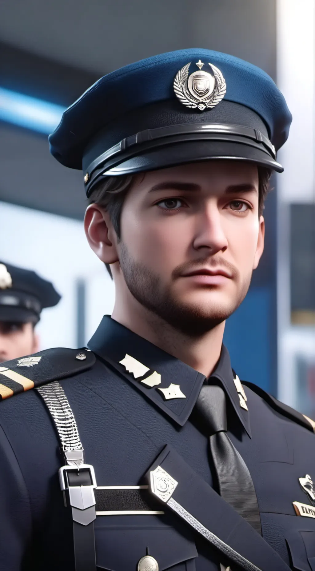 ai character: policial  background