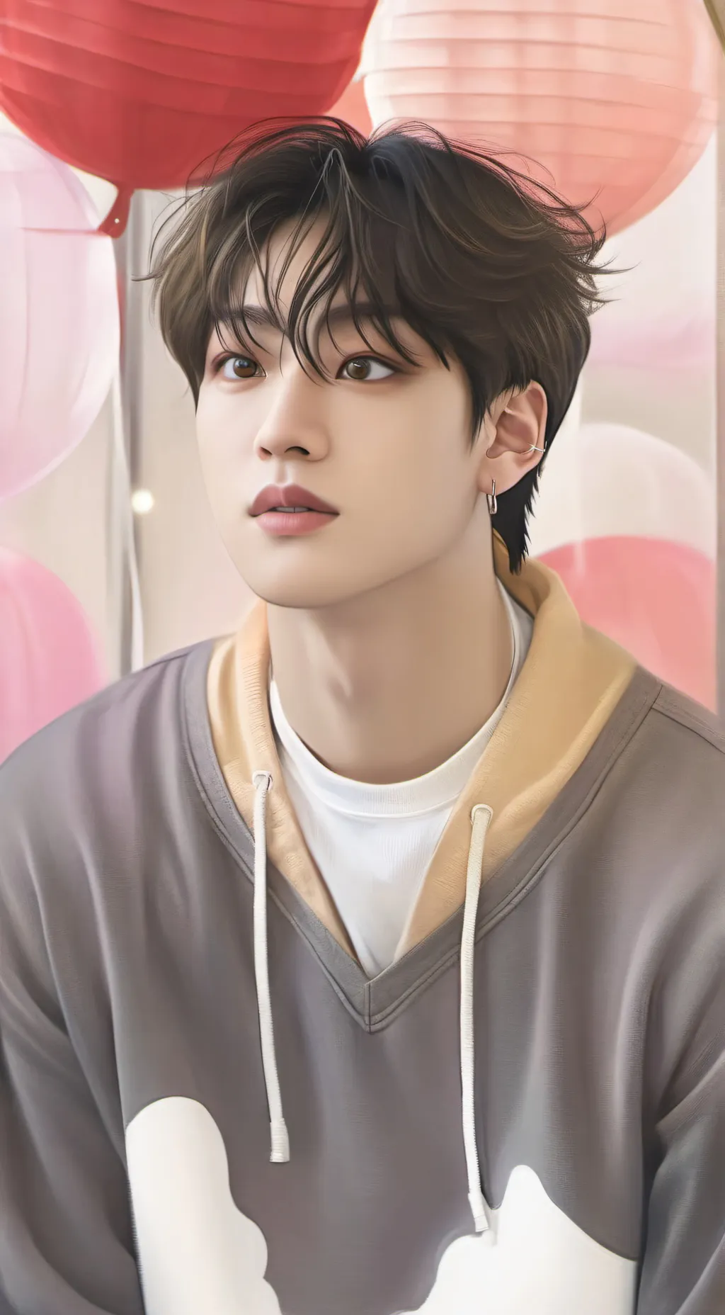 ai character: Bangchan🐺 background