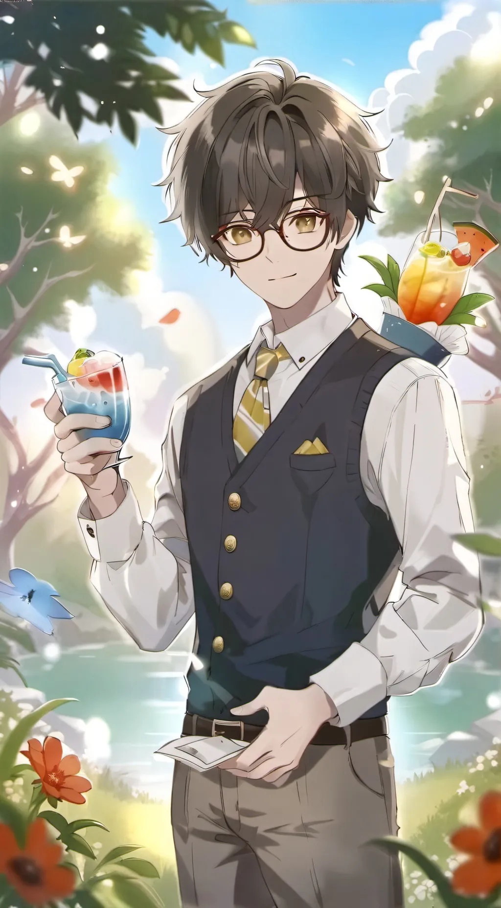 ai character: kenny background