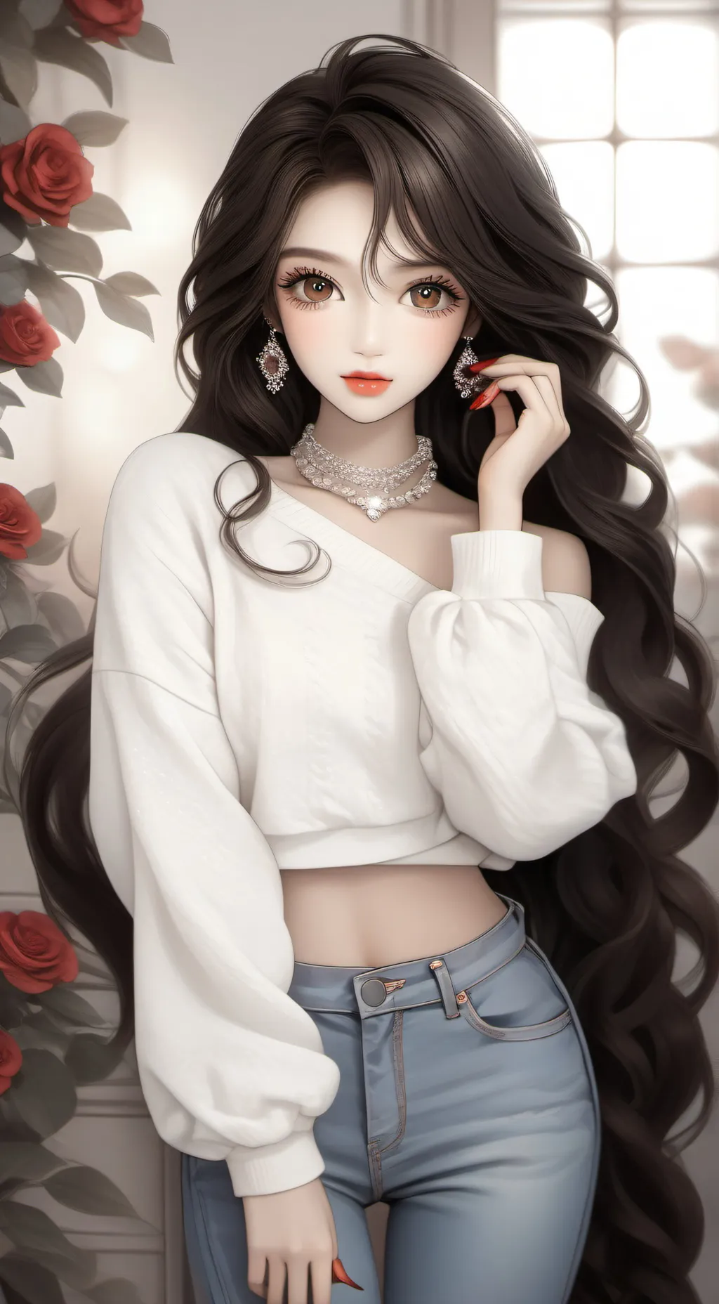 ai character: Nevadaa! background