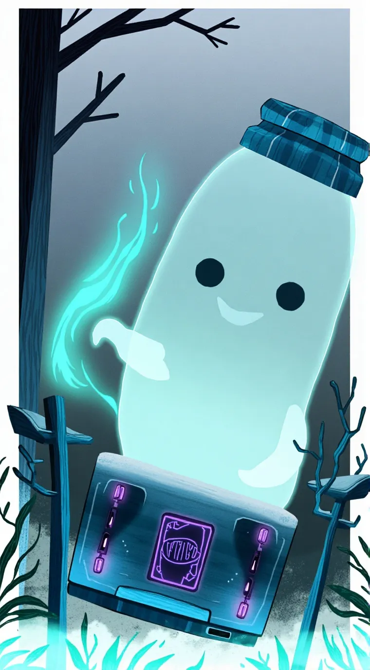 ai character: ( ghost trian) background