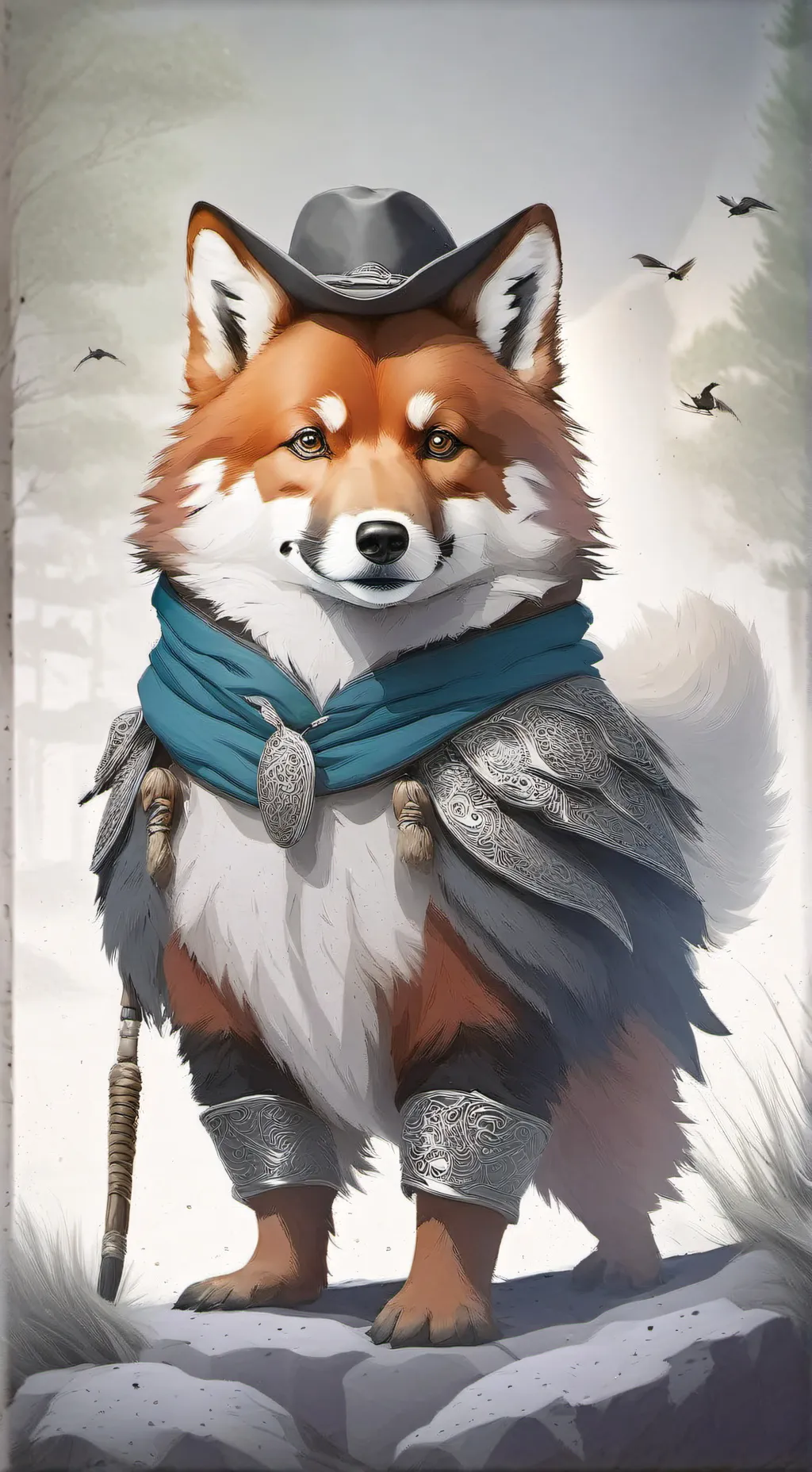 ai character:  Zorro Felipe  background