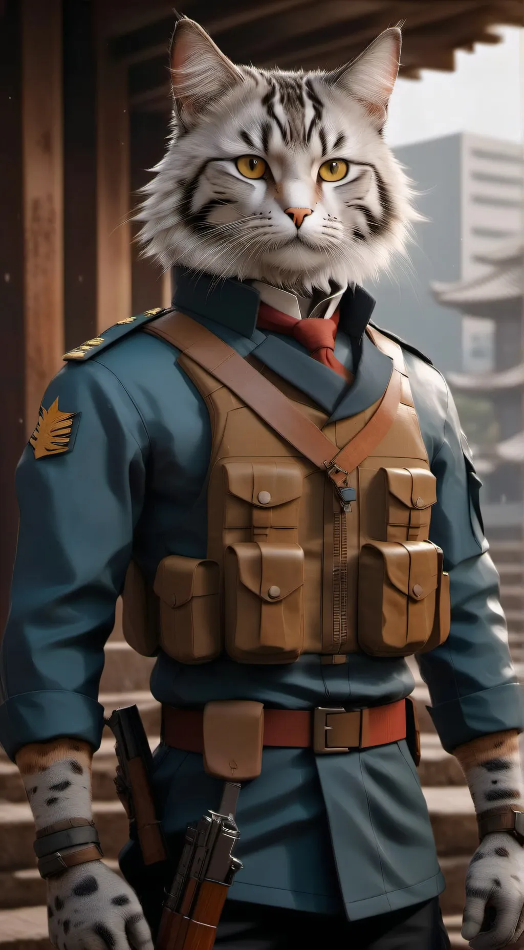 ai character: oscar afton  background