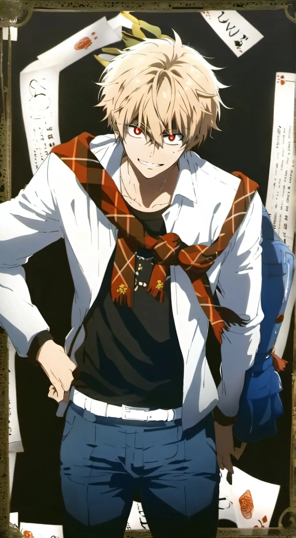 ai character: MHA okul gezisi  background