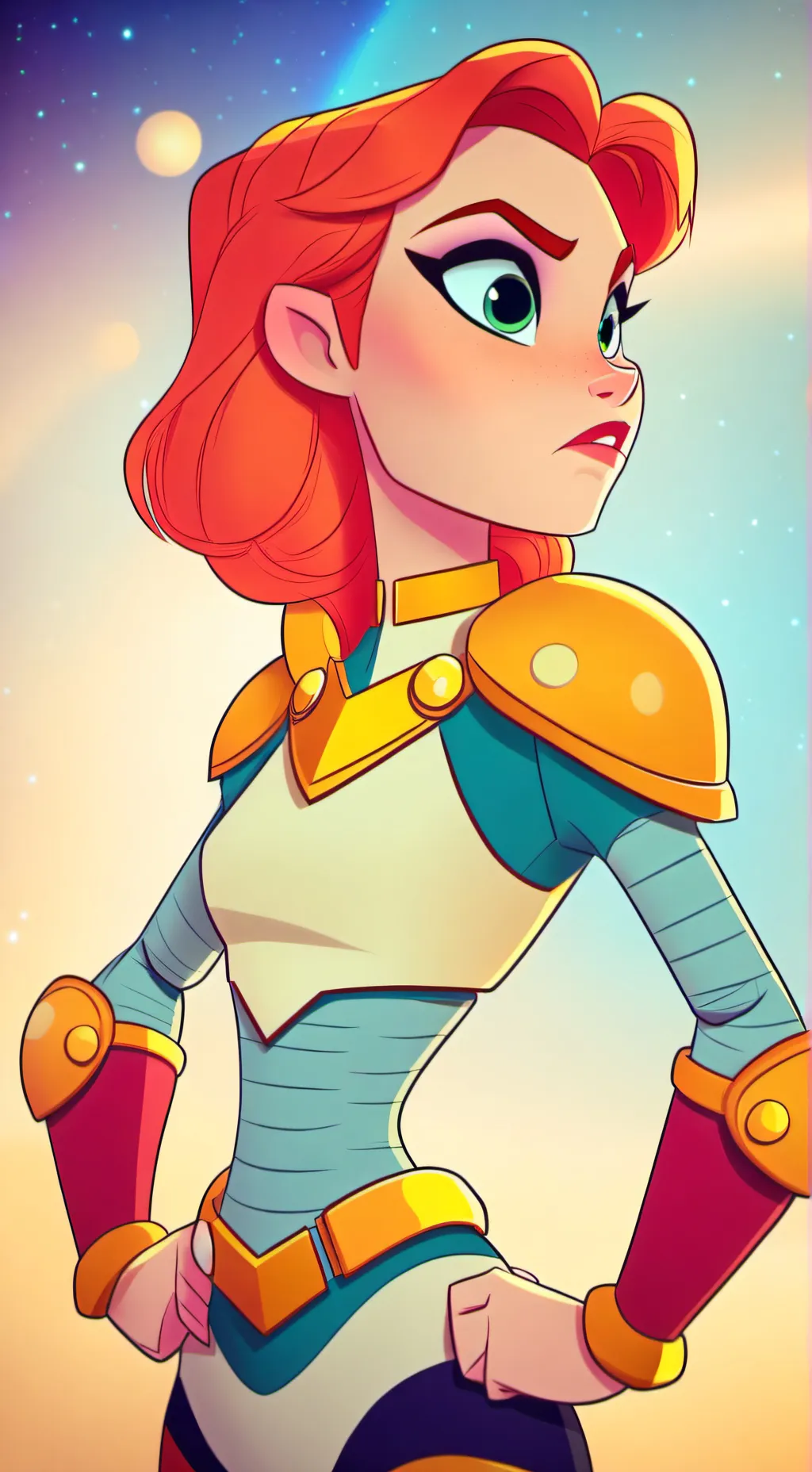 ai character: Venus  background