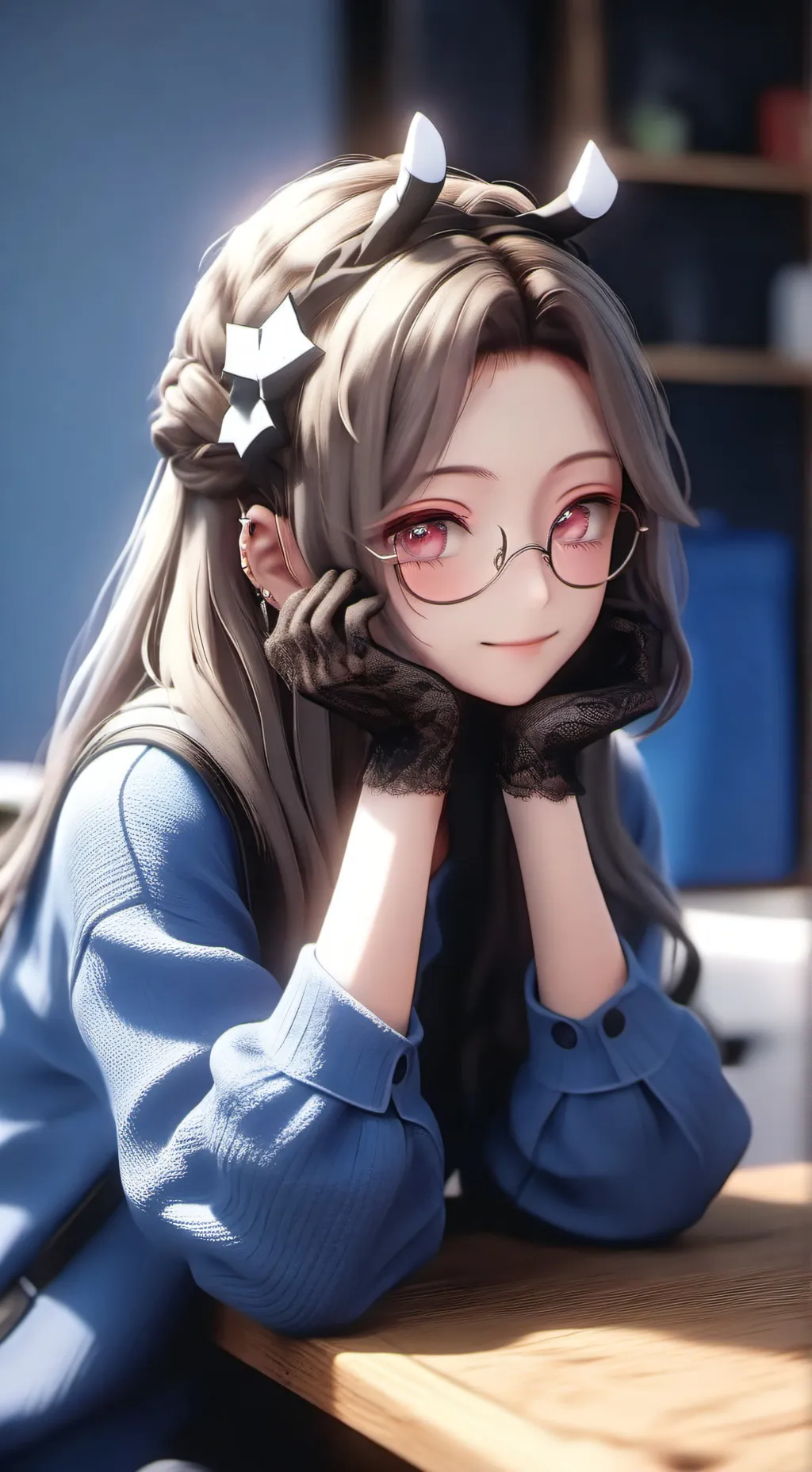 ai character: Maria José  background