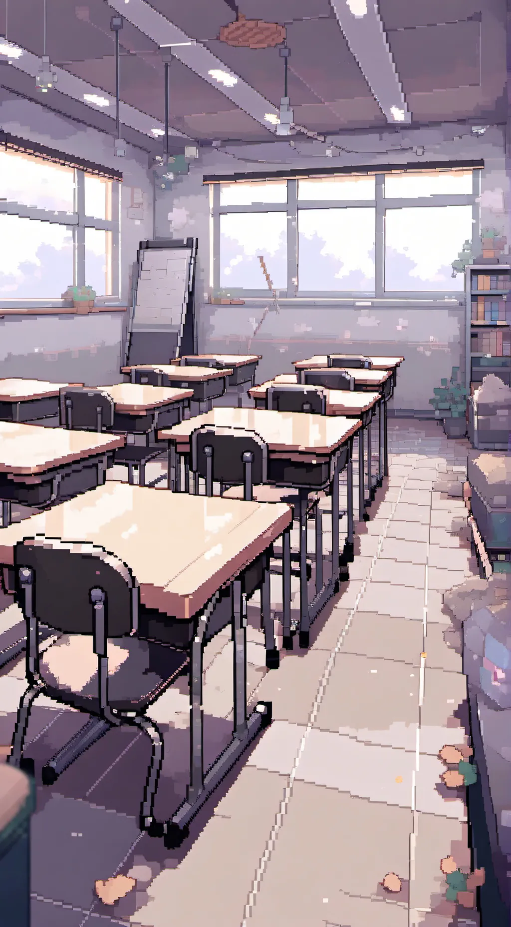 ai character: High school background