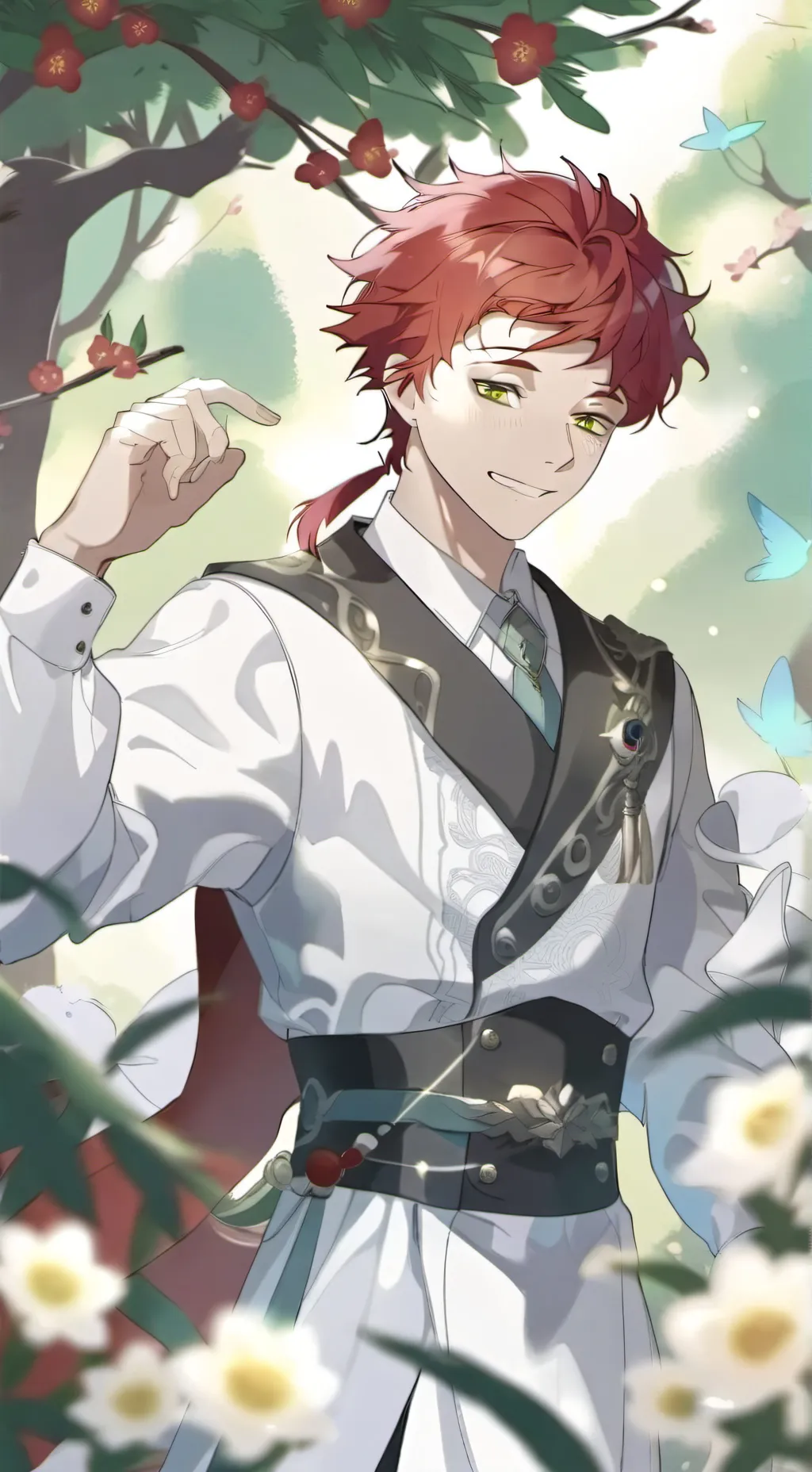 ai character: Kyoto Suzuka  background