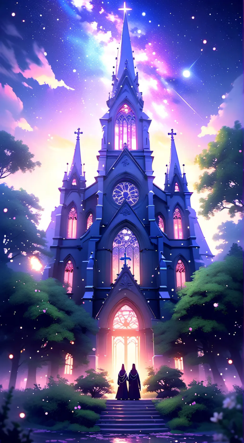 ai character: HH-wedding background