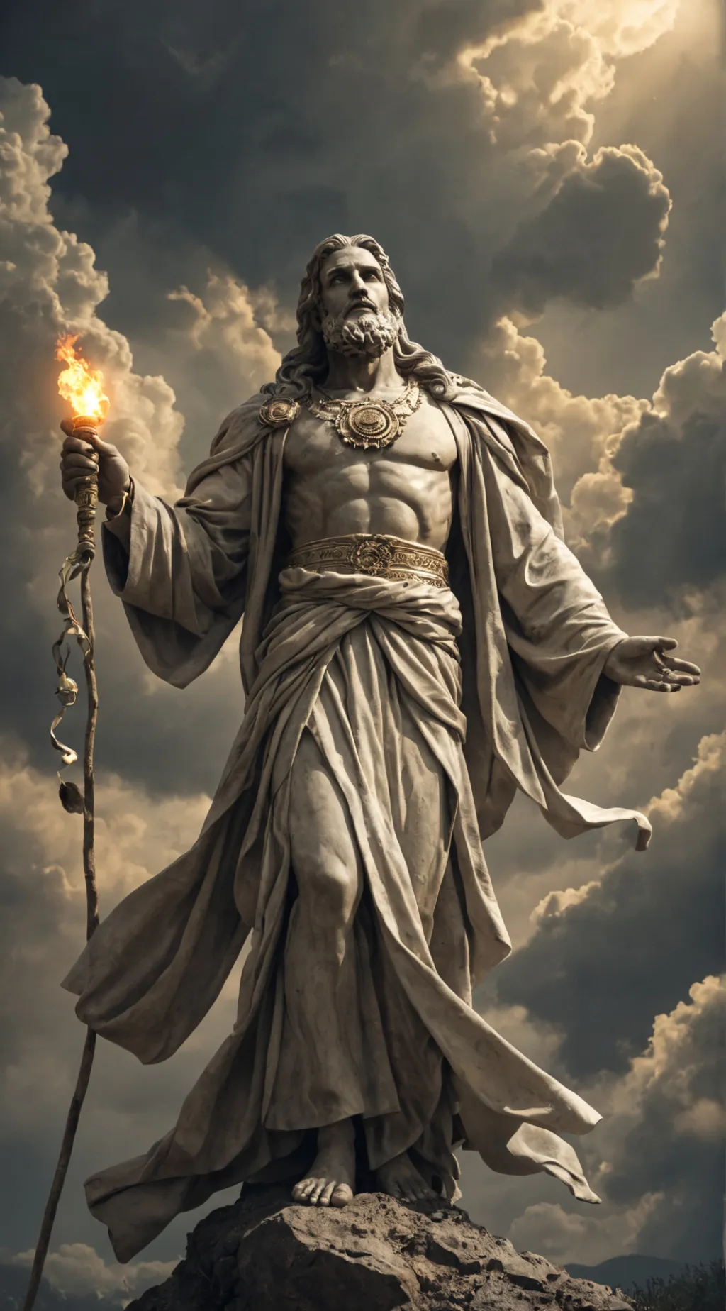 ai character: God background