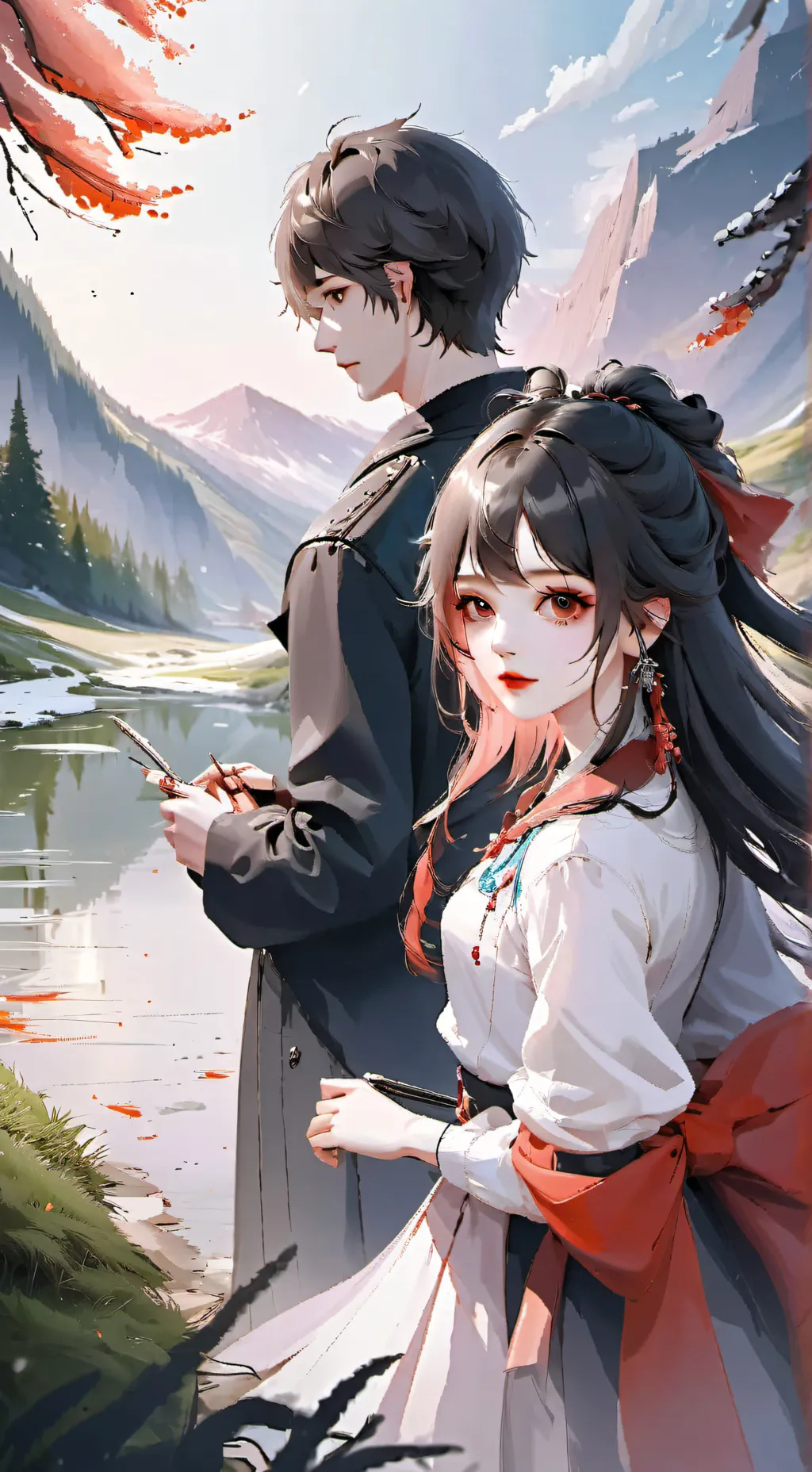 ai character: gf background