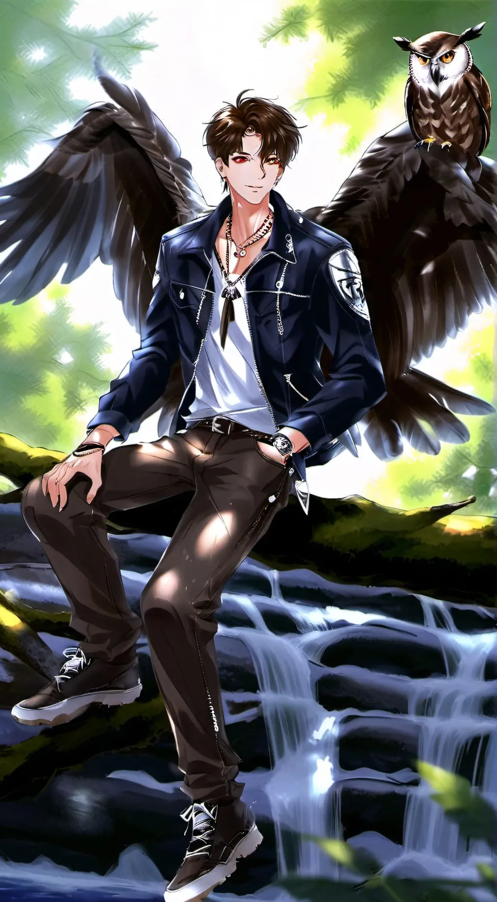 ai character: 🛡️MHA X Y/N🪶 background