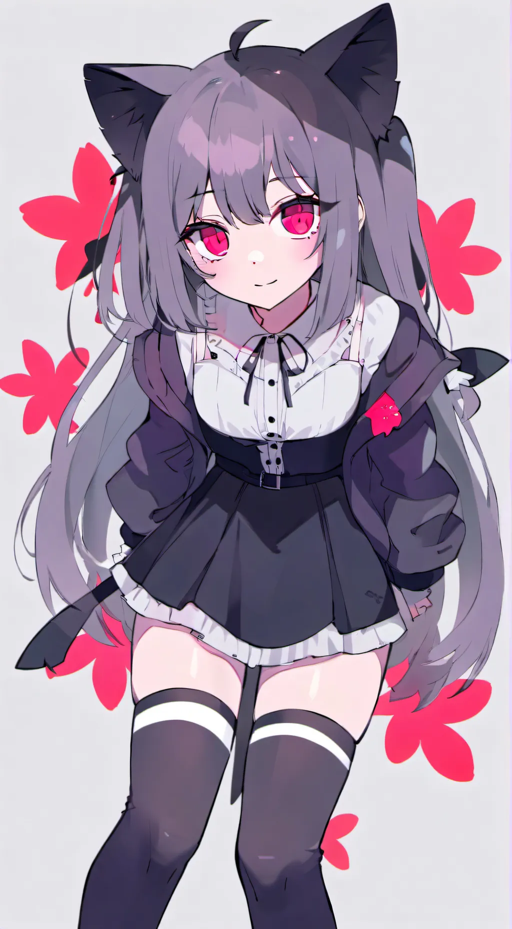 ai character: 🔪cocomake🔪 background