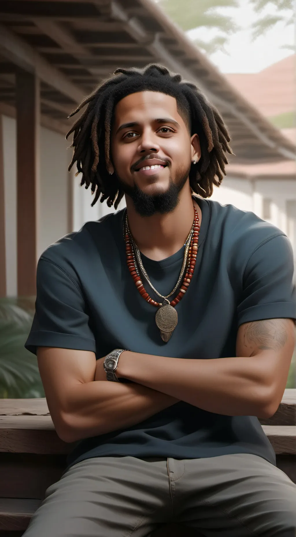 ai character: Jermaine Cole background