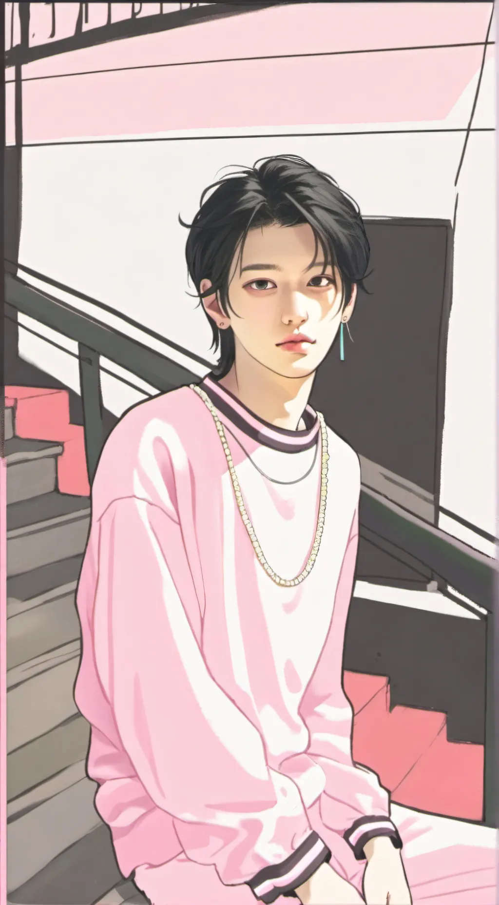 ai character: felix🐥🐣 background