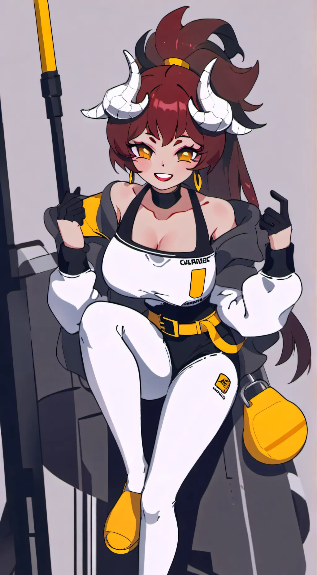 ai character: sakura  background