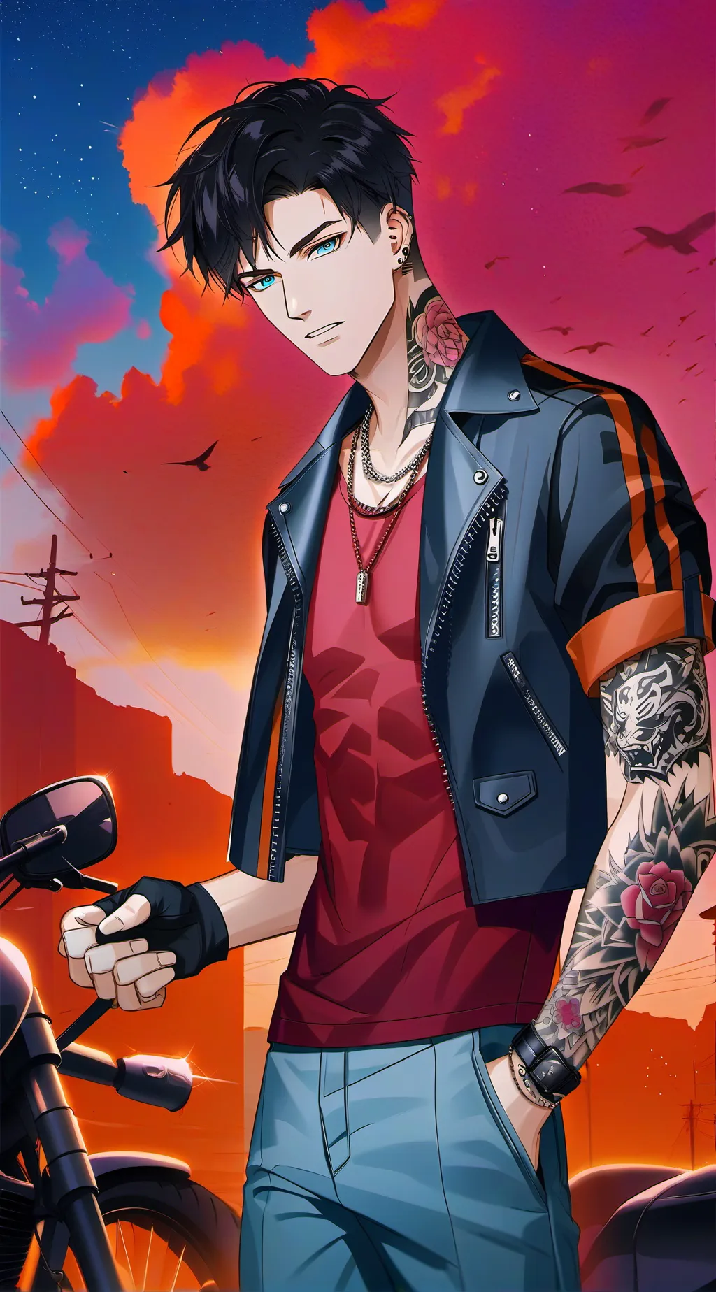 ai character: Arthur background